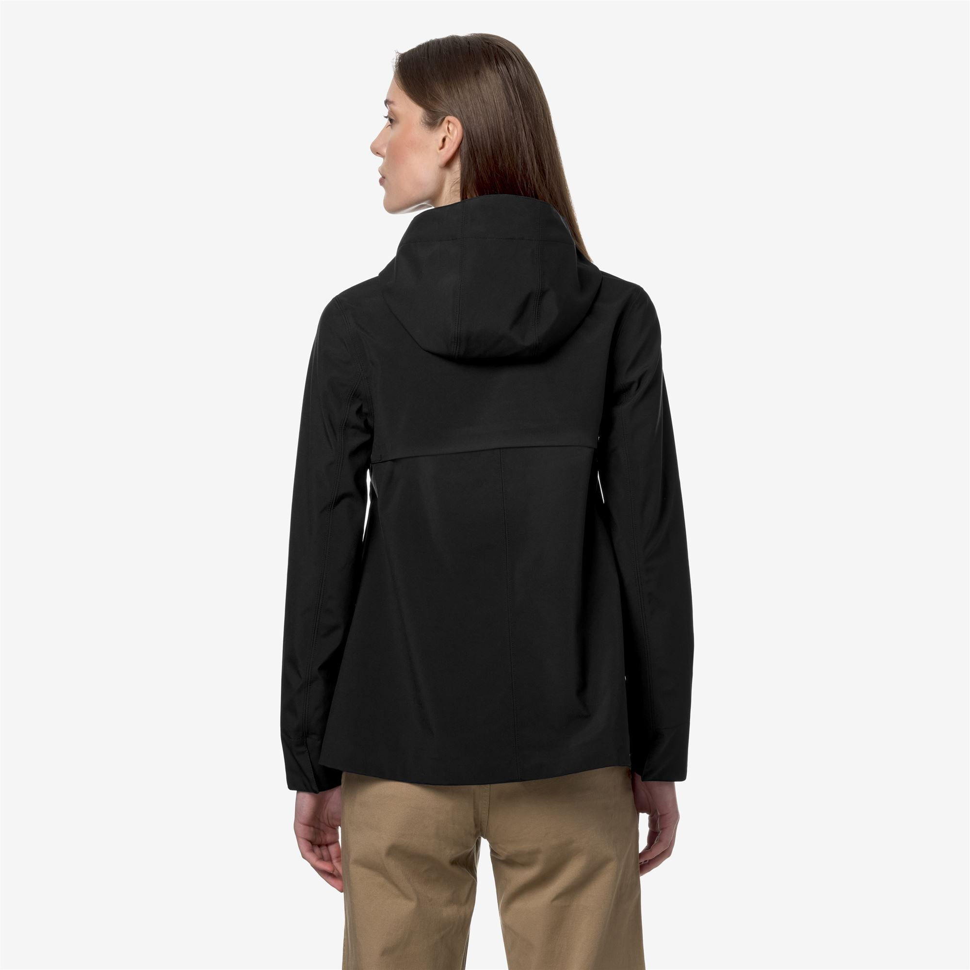 K-way Madalina Bonded Jersey Woman  K3137gw-usy Black