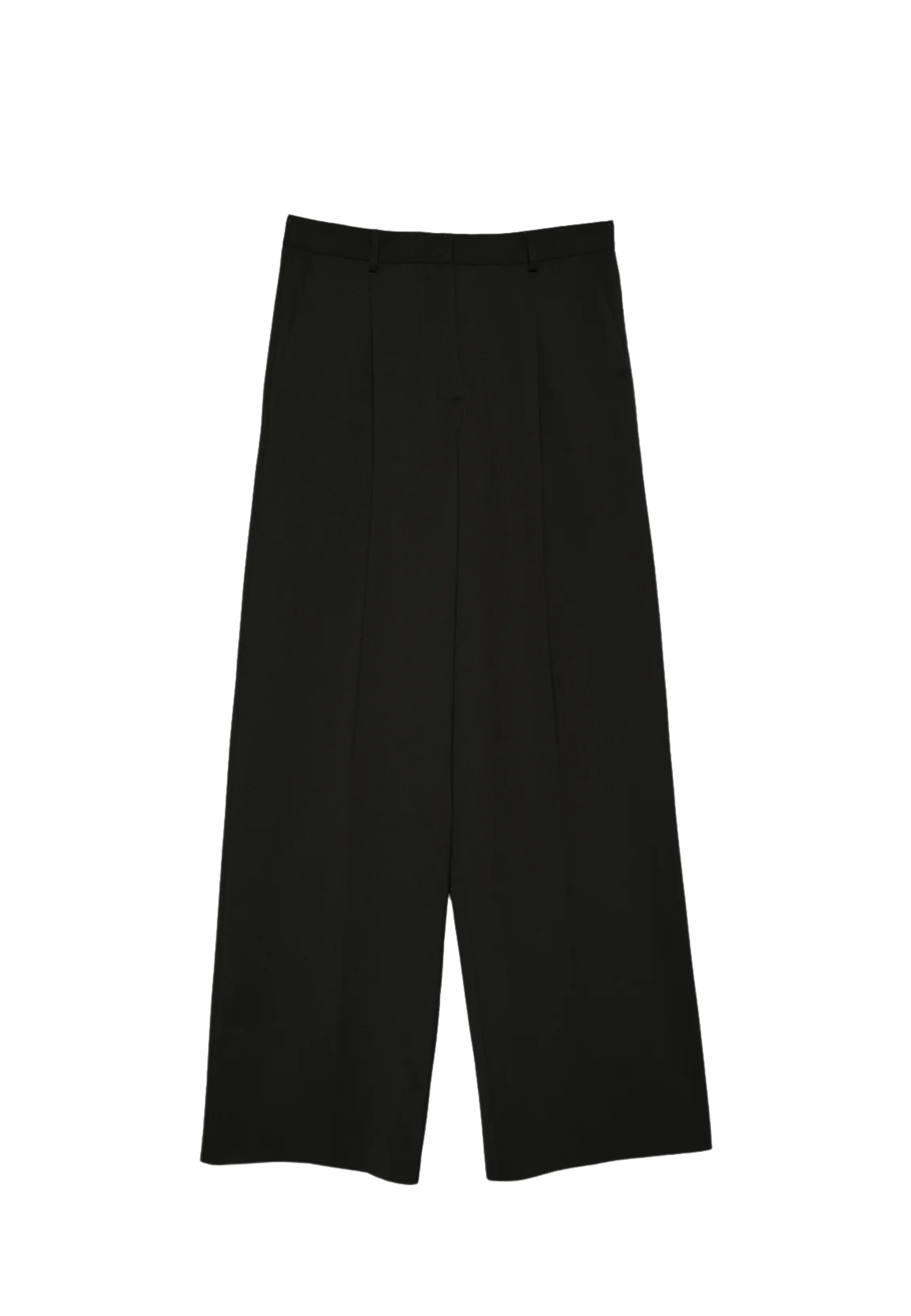 The M Women's Trousers  Wide In Black