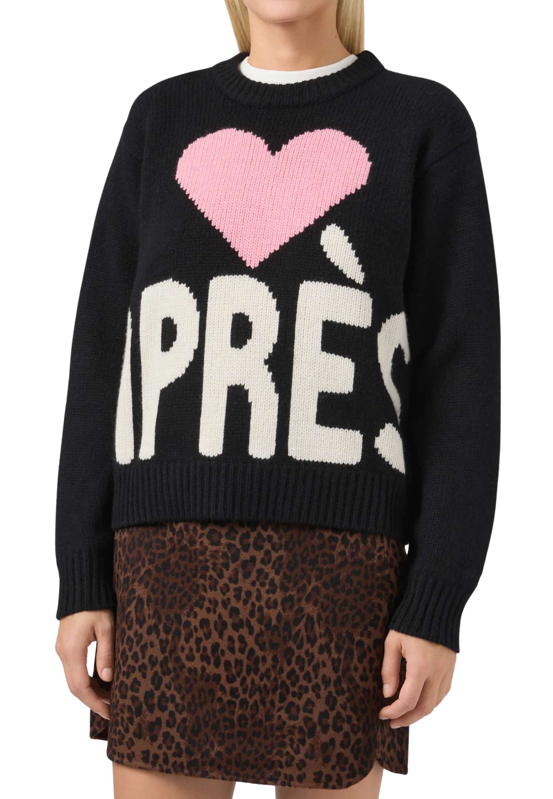 Women's knit Saint Barth with print