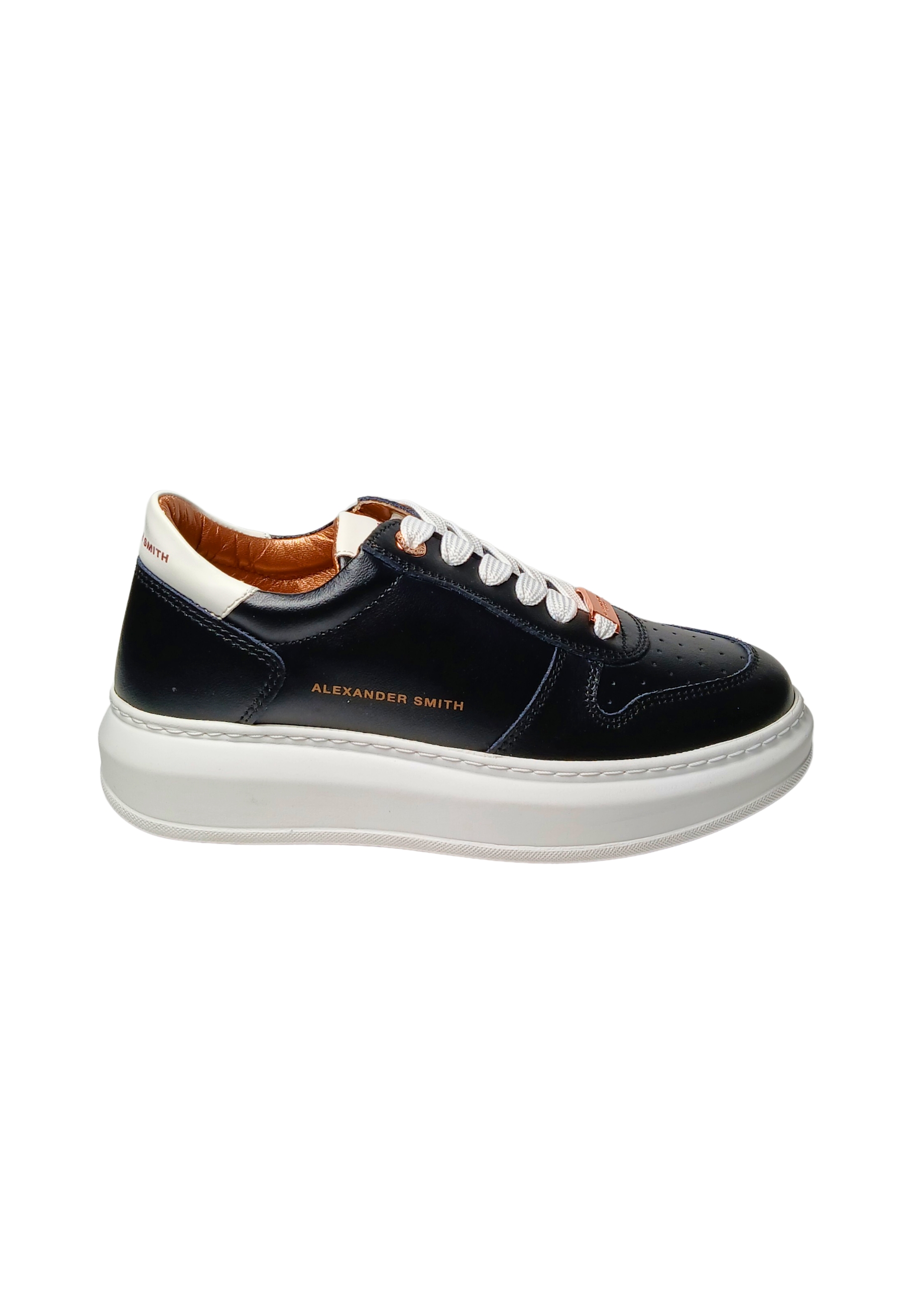 Womens Shoes Alexander Smith Cambridge Woman- Black White