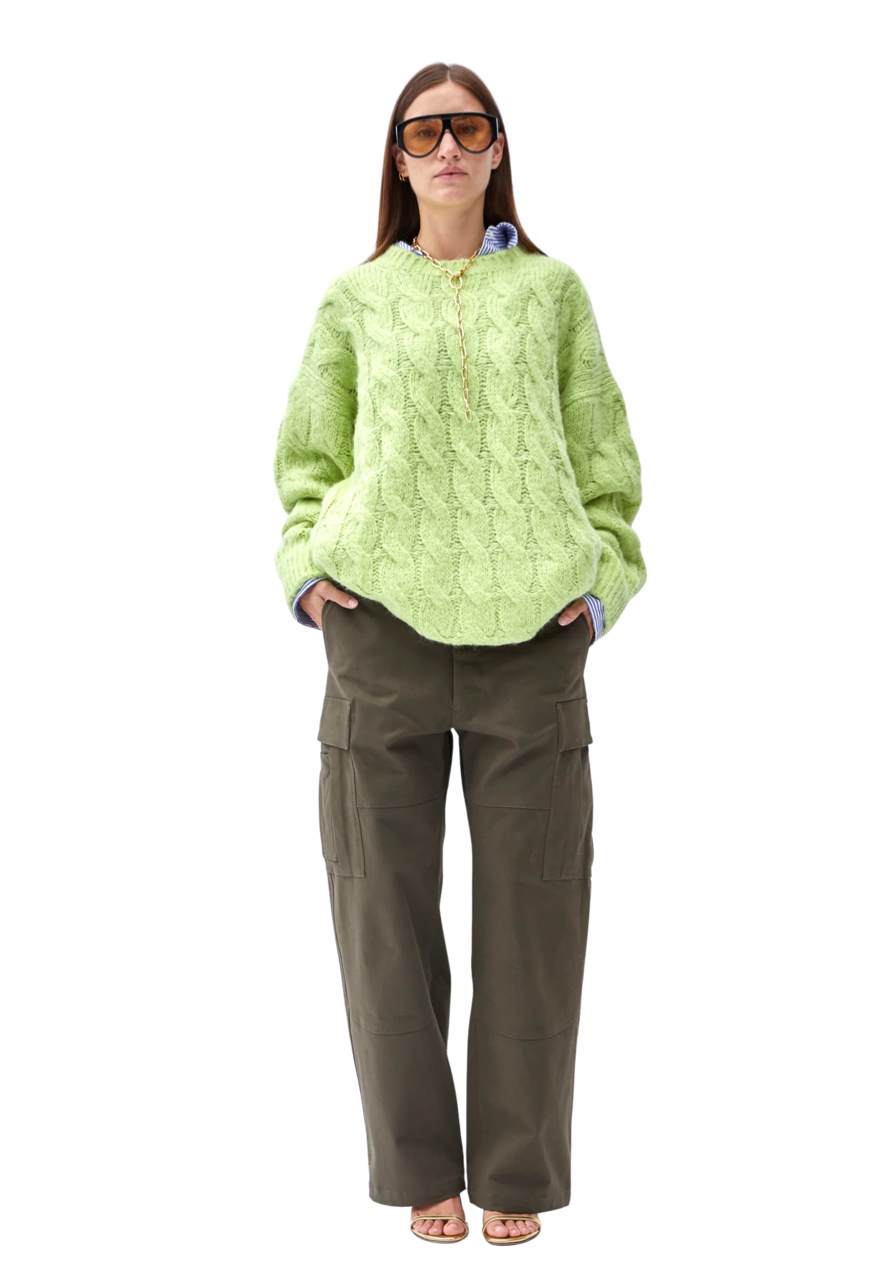 The M Women's Sweater  Ingot