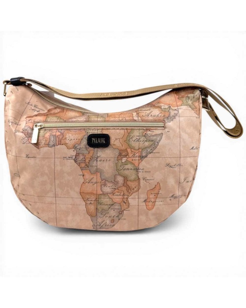 Borsa a tracolla Soft Petals Donna Nero in Pelle