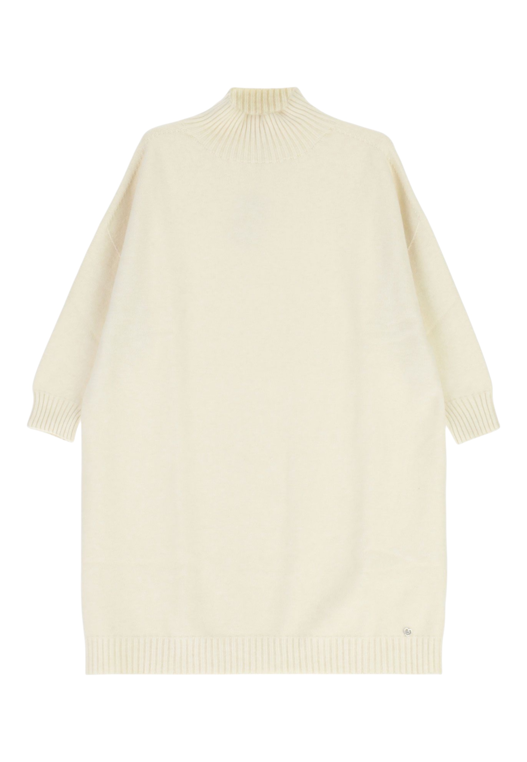 Please Women's Long Neck Sweater Soft Fit  In Animal Print