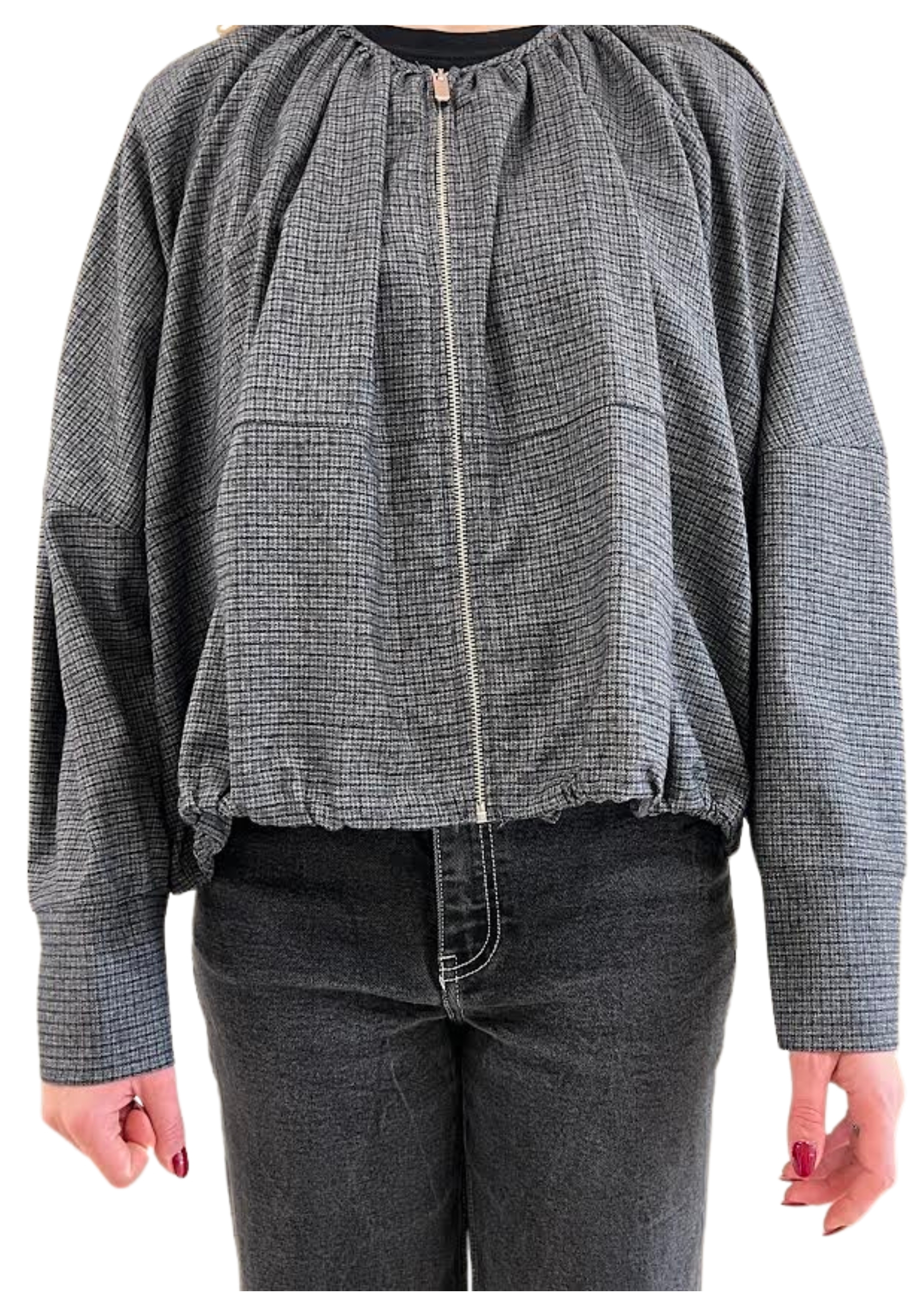 Meimeij Women's Jacket In Gray