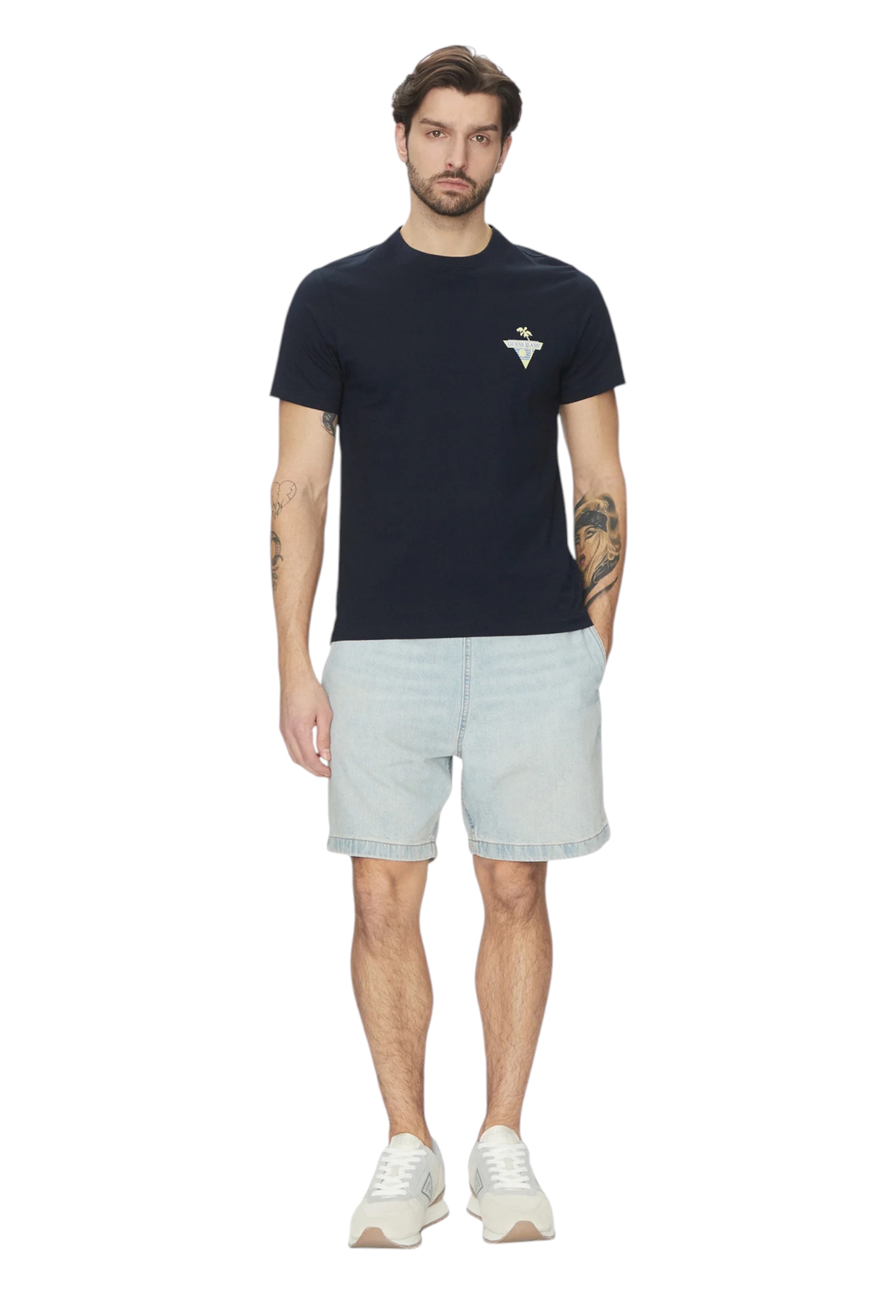 Shorts Man Guess Jeans Denim