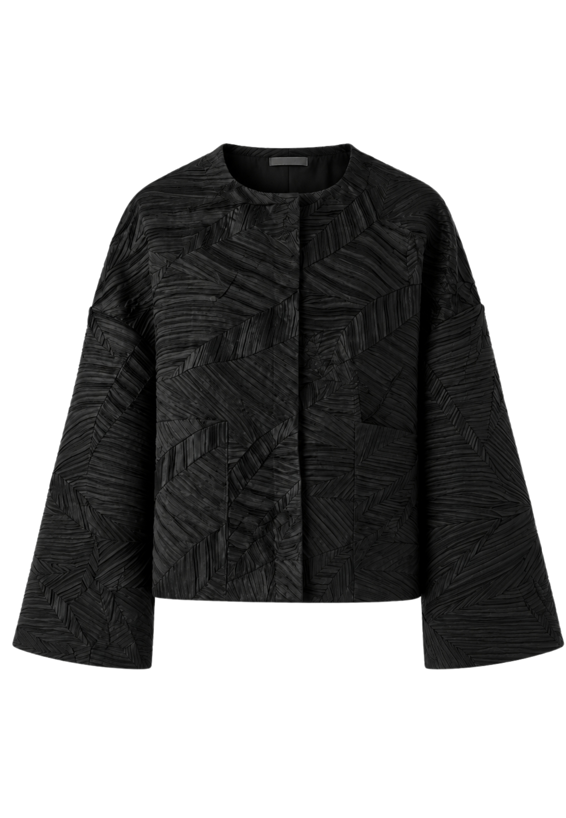 kurze plissierte Jacke Meimeij