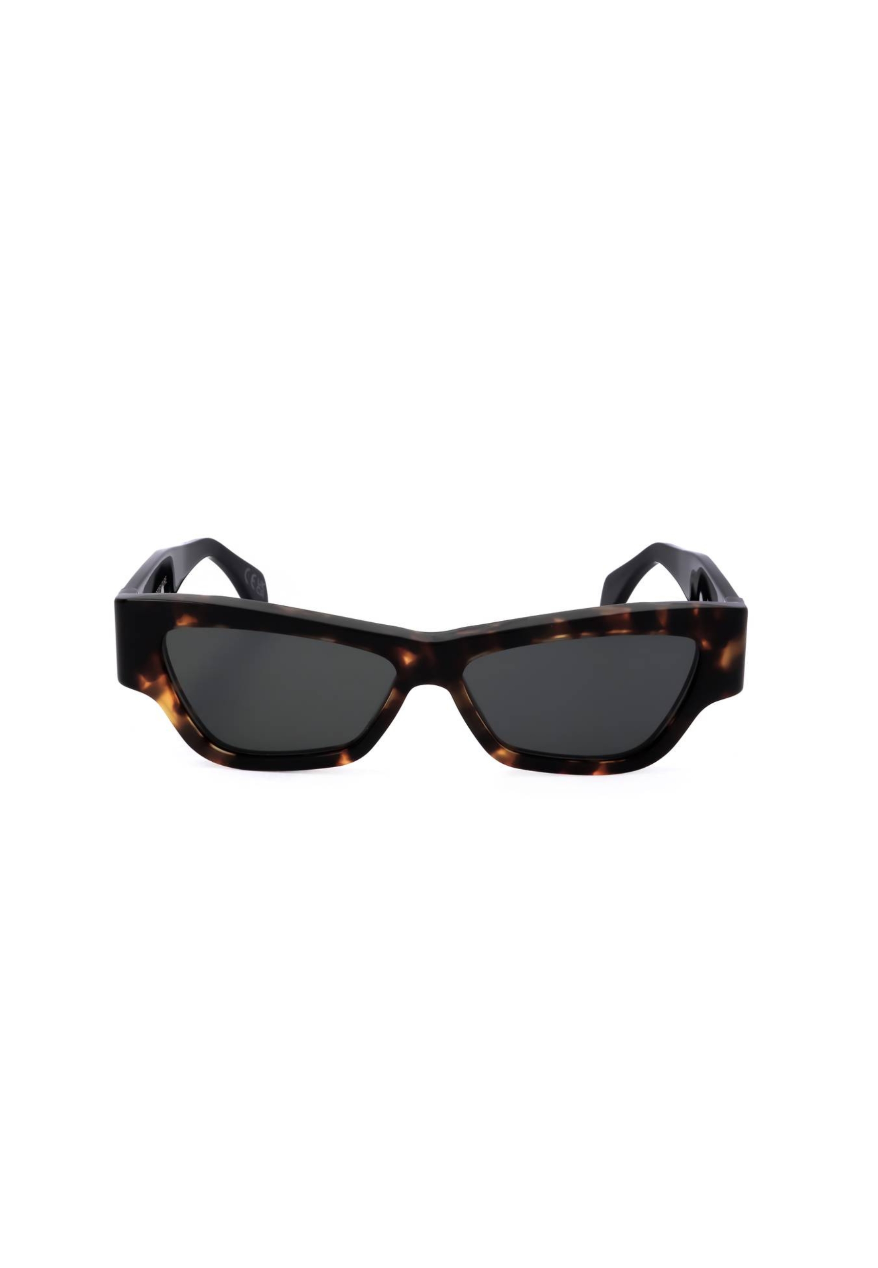 Retrosuperfuture Unisex Retrosuperfuture XWN NAMEKO BURNT HAVANA Sonnenbrillen Acetat Havanna Schwarz Quadratisch Normal