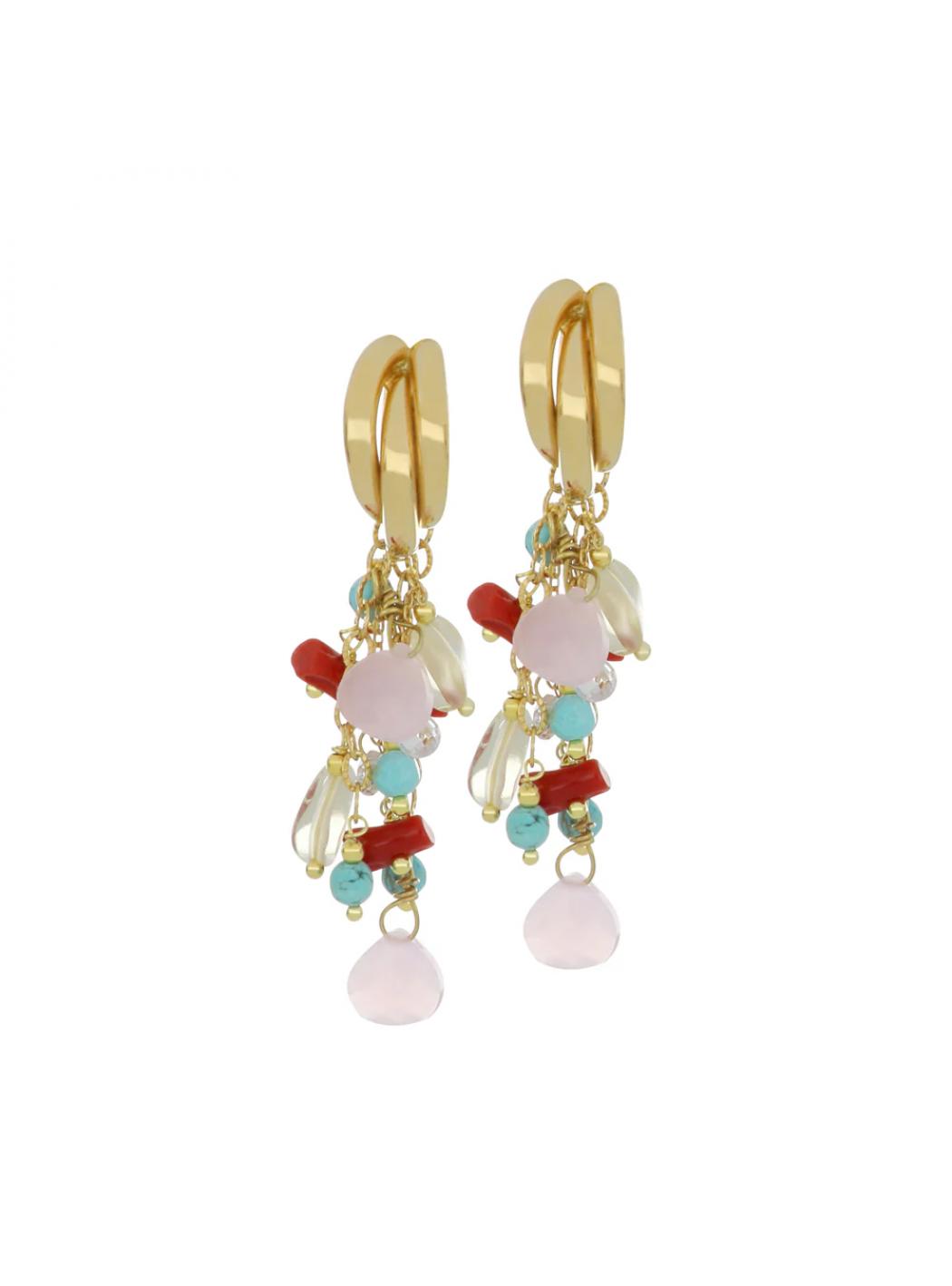 Earrings with Stones Woman Nivy sasha OARP0511-G