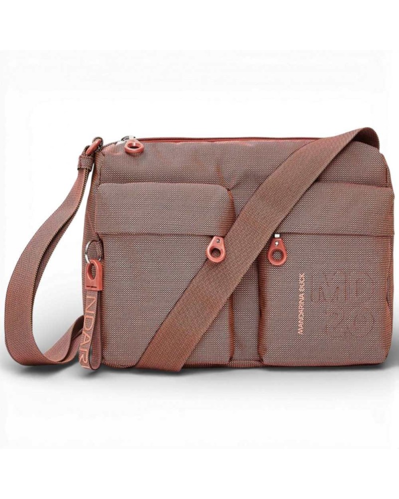 Borsa a tracolla MD20 Donna Pecan Nut in Mitrix