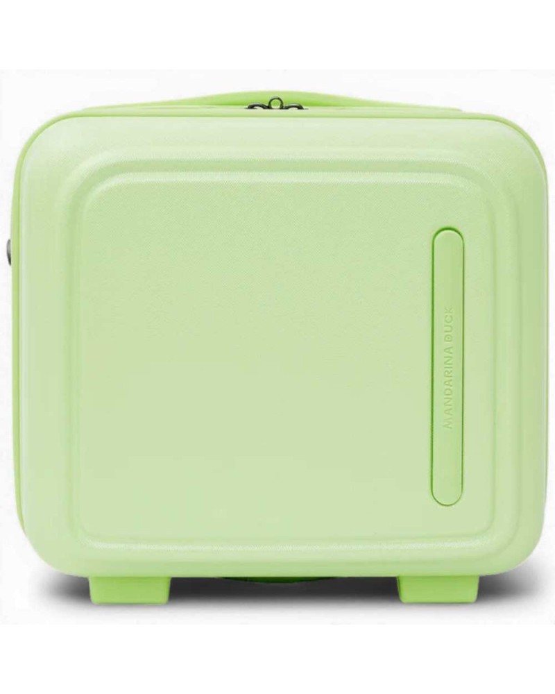 Mandarina Duck Kosmetiktasche Logoduck + Frau Matcha in Polycarbonat