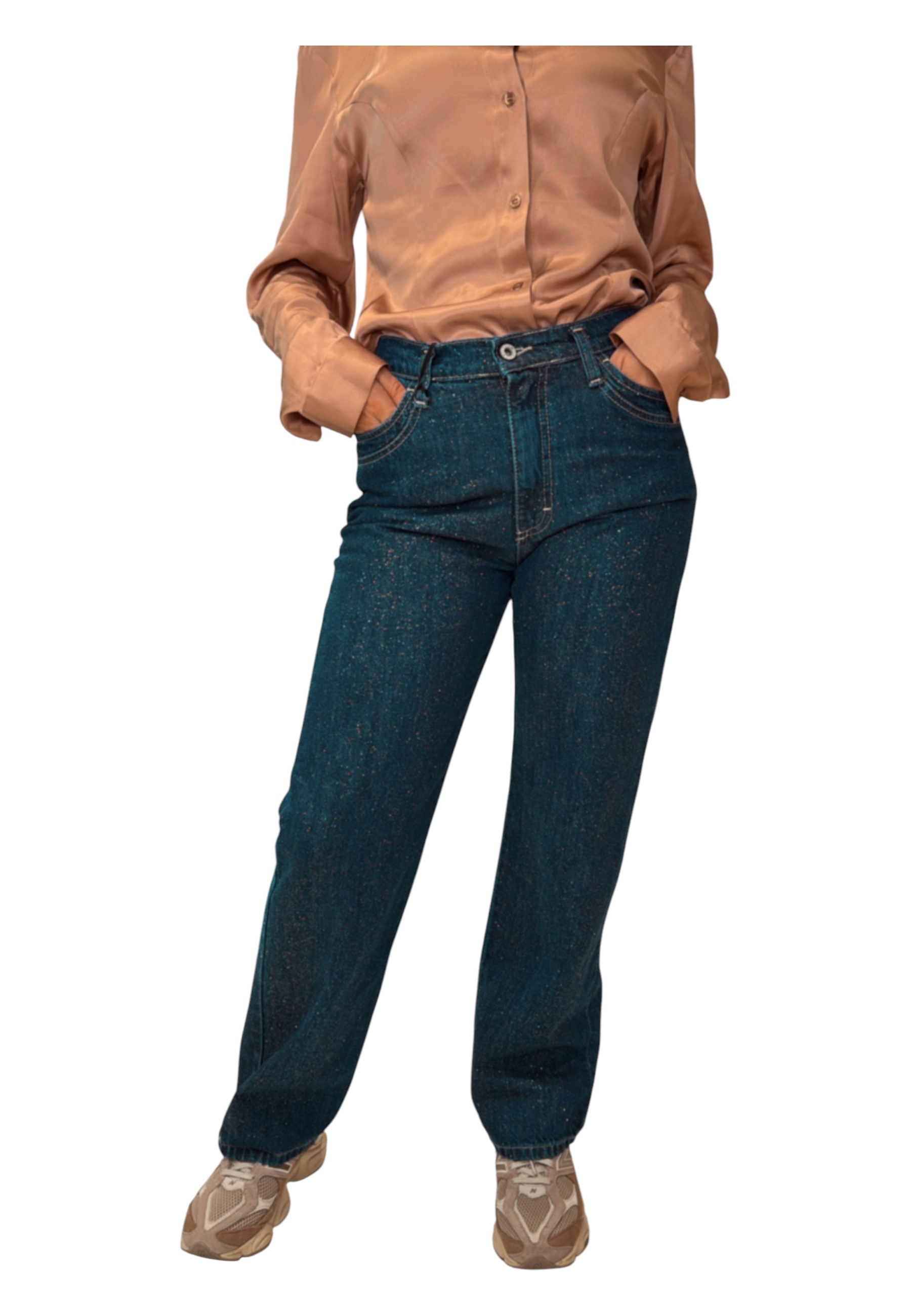 Jeans wide leg Woman Please