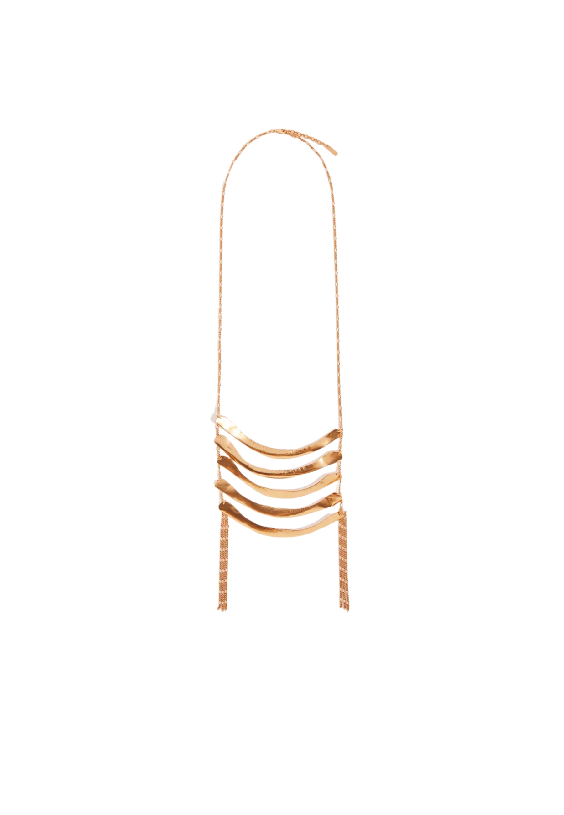 Women's Necklace Erika Cavallini with hanging fringes