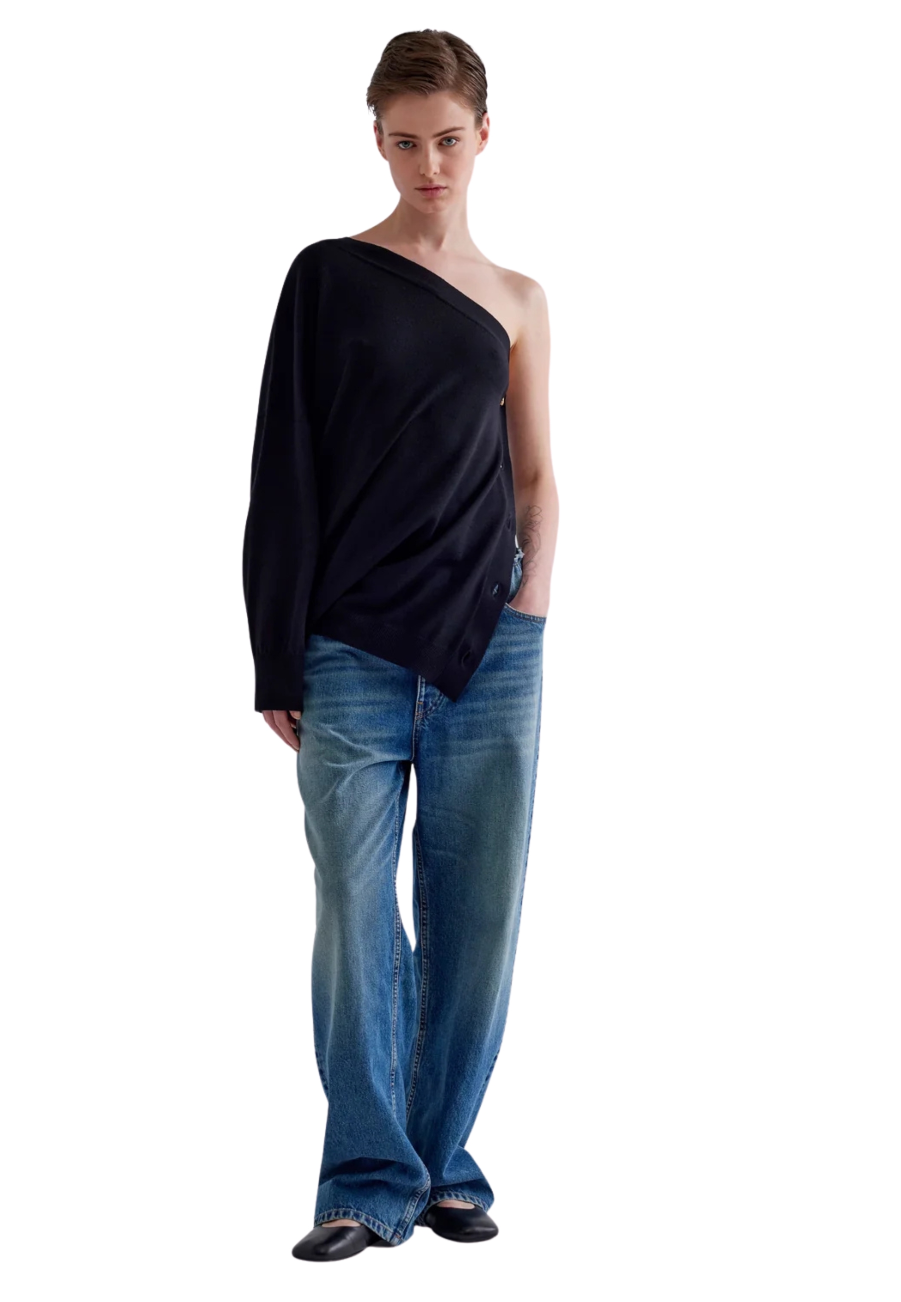 knit marilyn Woman Erika Cavallini monospalla
