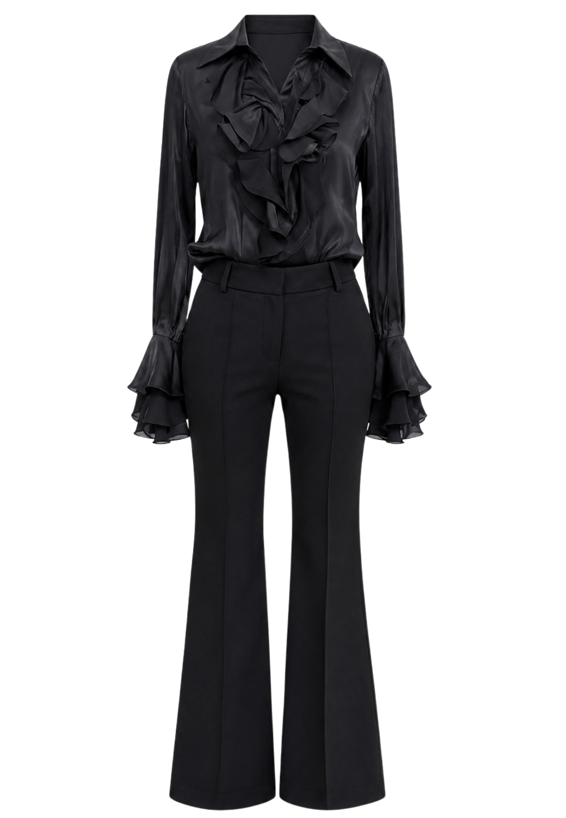 actualee Hosen Actualee Beine, black