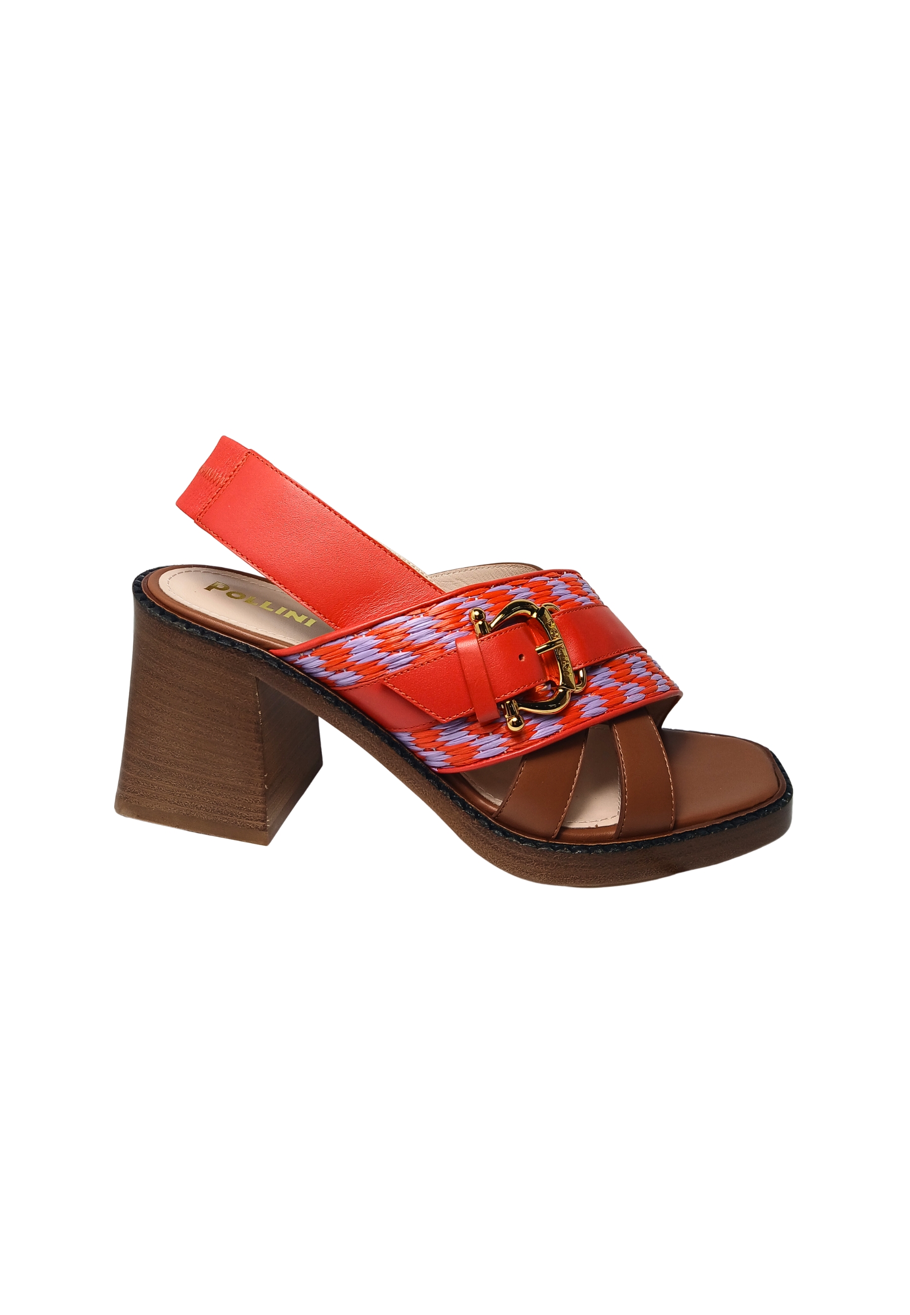 pa16148cocpl150A Pollini Frauen Leder Multicolor