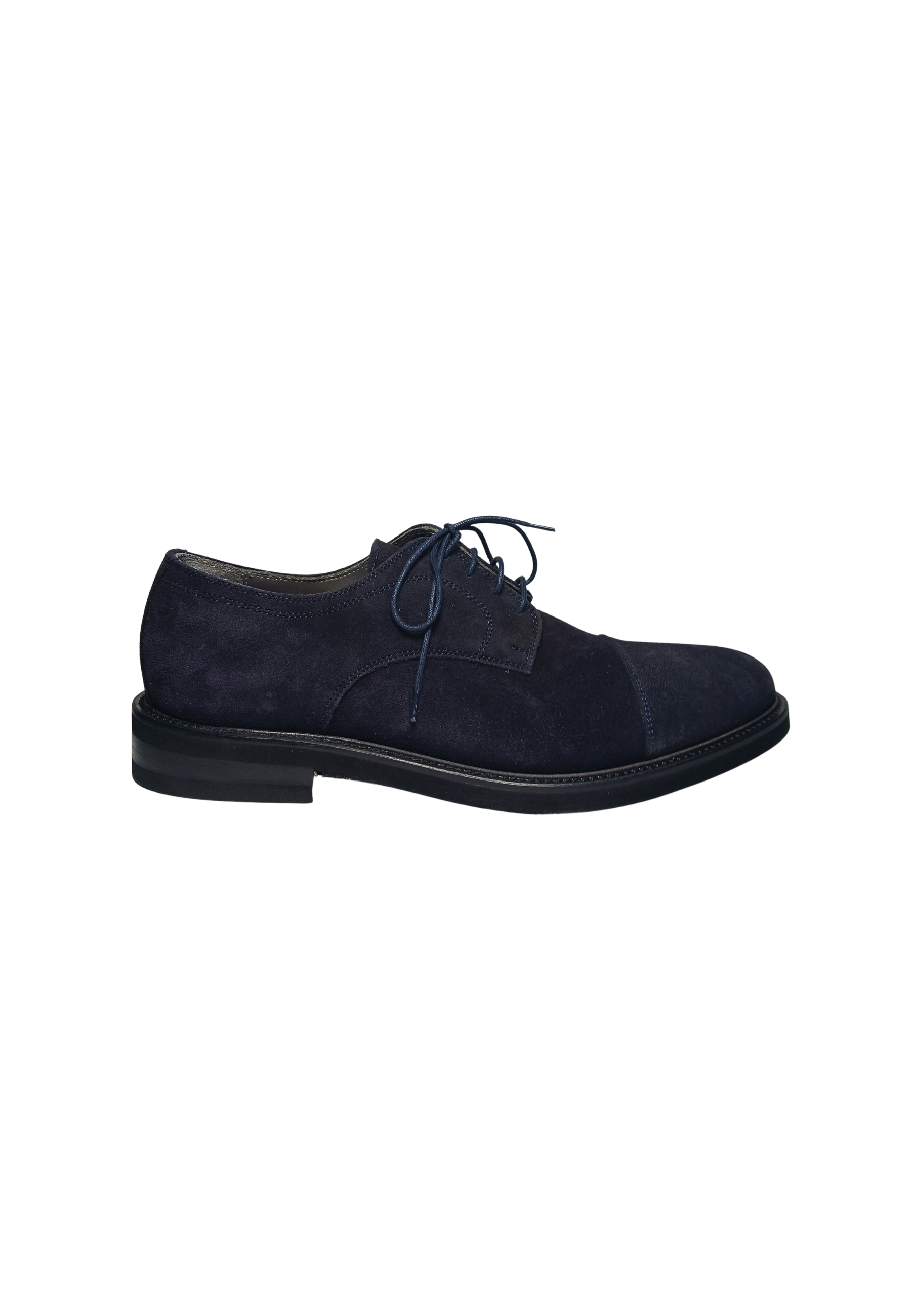 pb10173G9fcam750 Pollini Herren Suede Blue