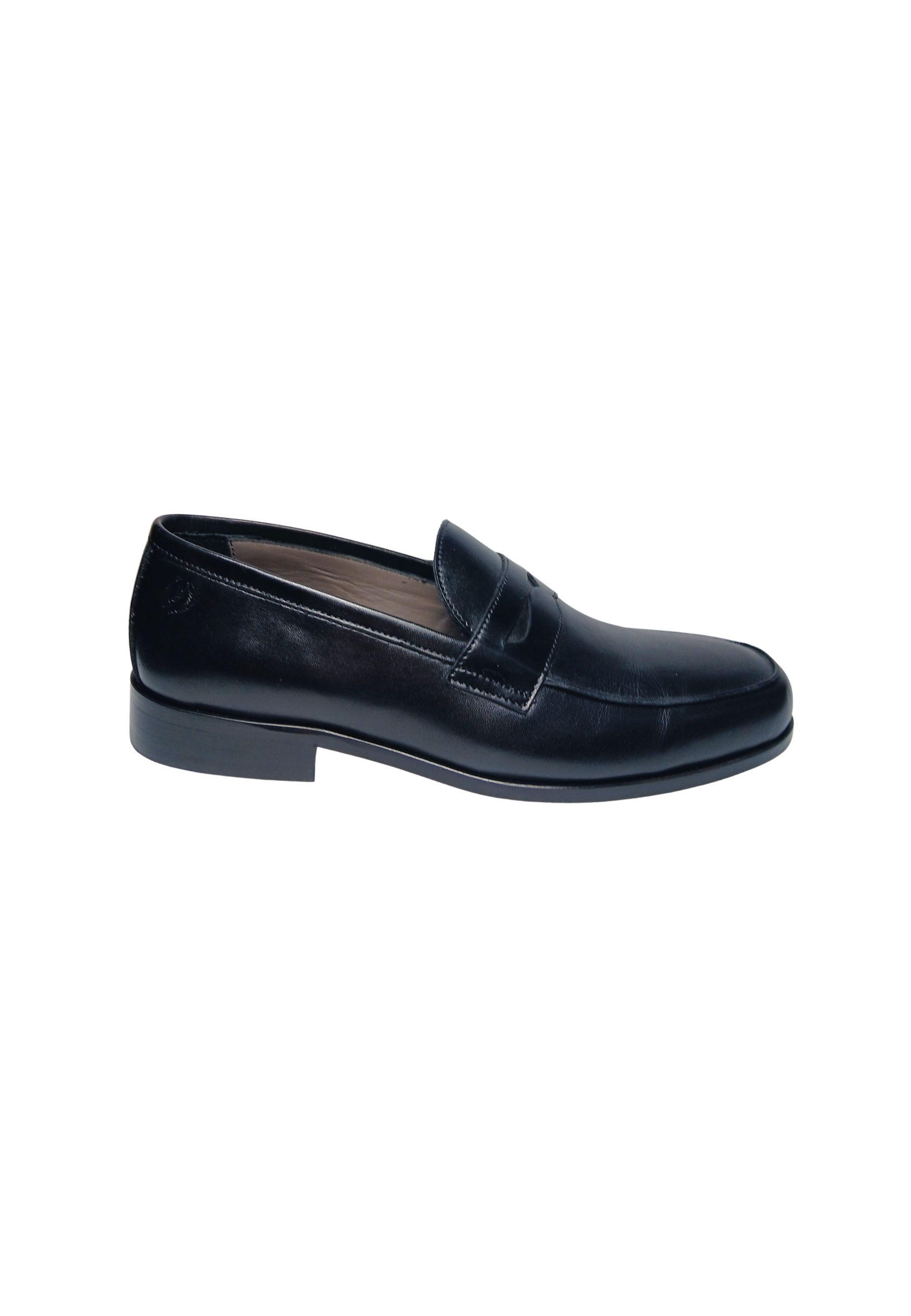 pb10222C9evit000 Pollini Herren Leder Schwarz