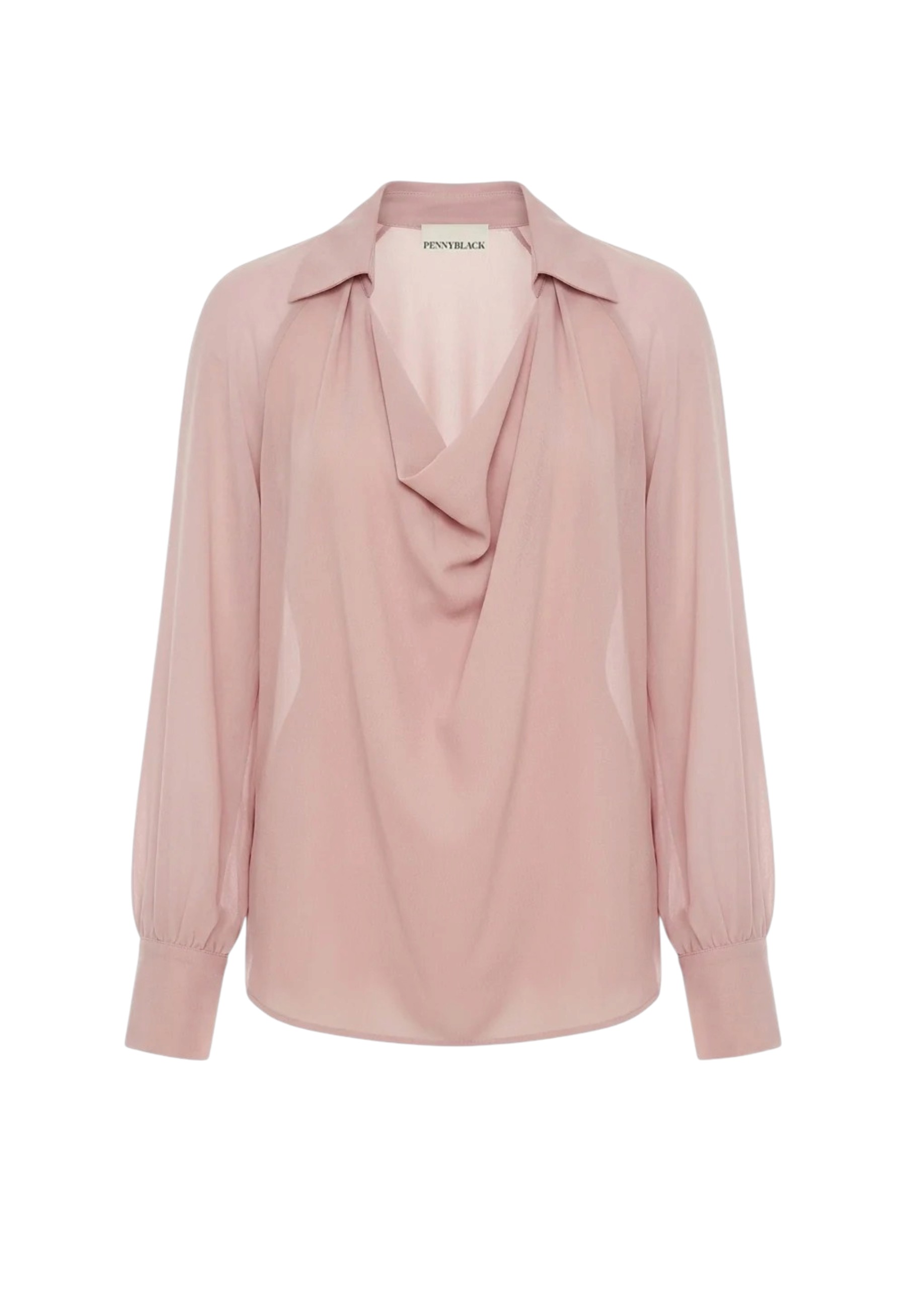 Blauwe vrouw Penny Black pbpgirante-004 Shaber hals