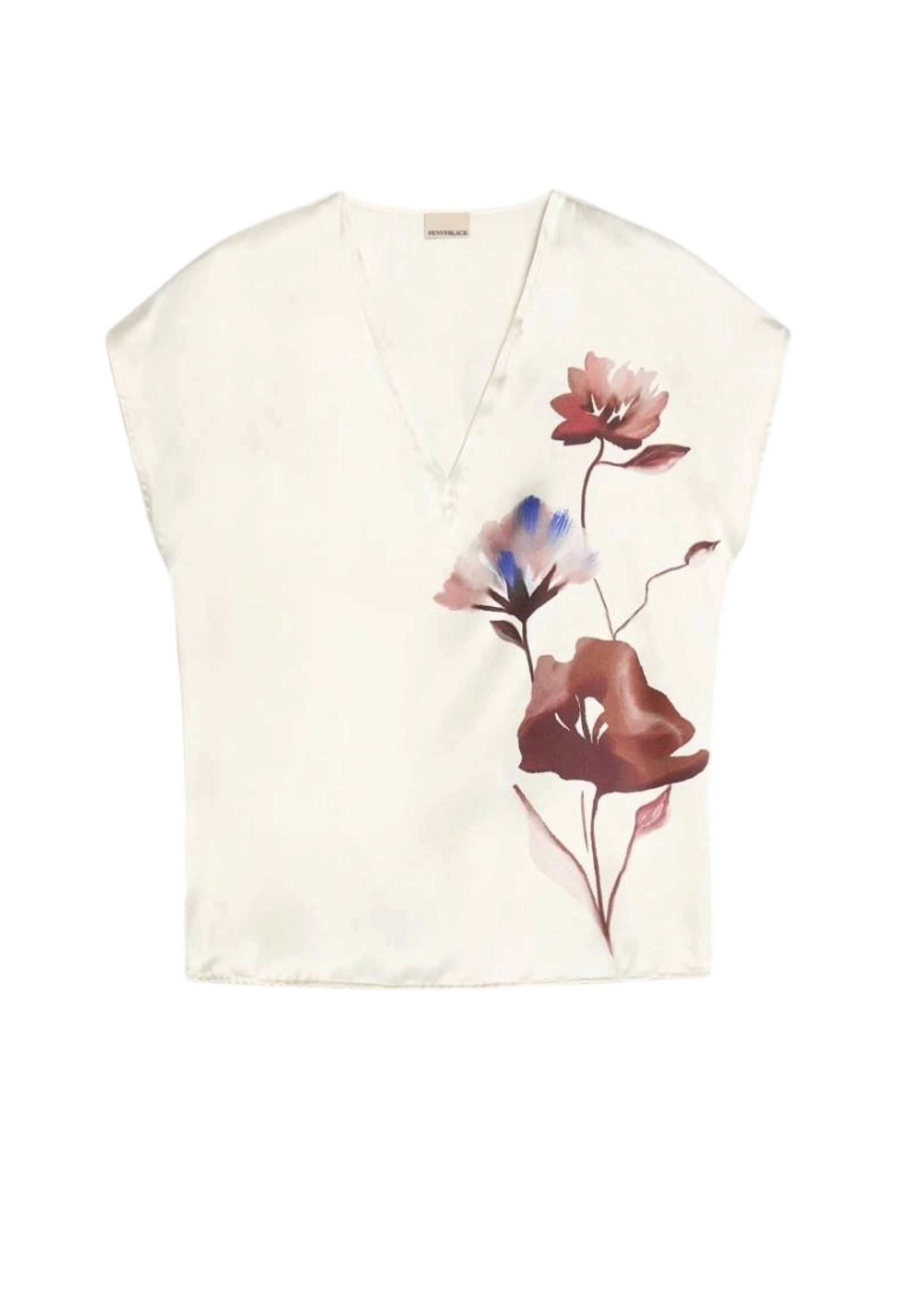 Shirt Vrouw Penny Black pbpstruzzo-001 Korte mouw