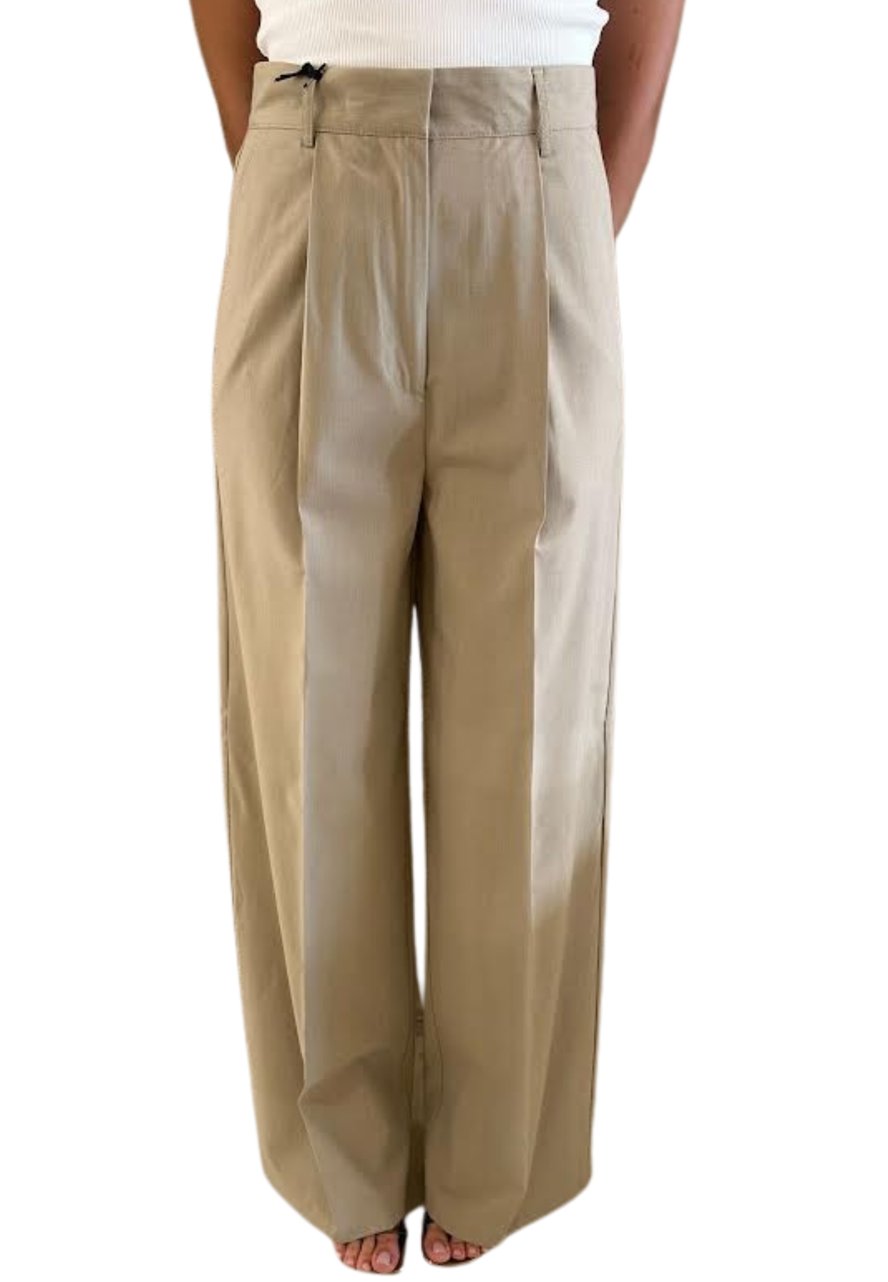 Marsēm Women's Trousers Marsem With Pences In Neutral