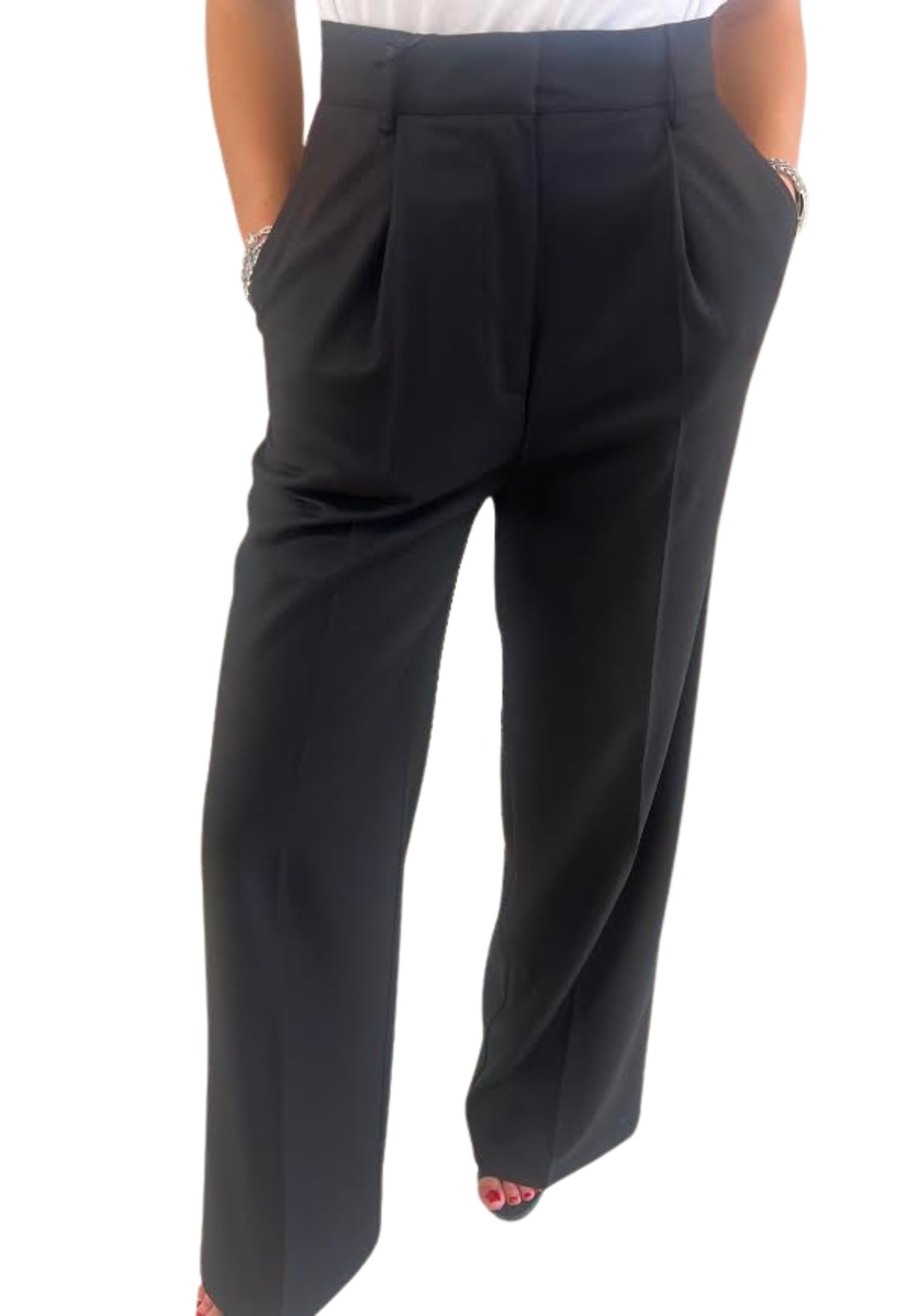 Marsēm Women's Trousers Marsem With Pinces In Blue