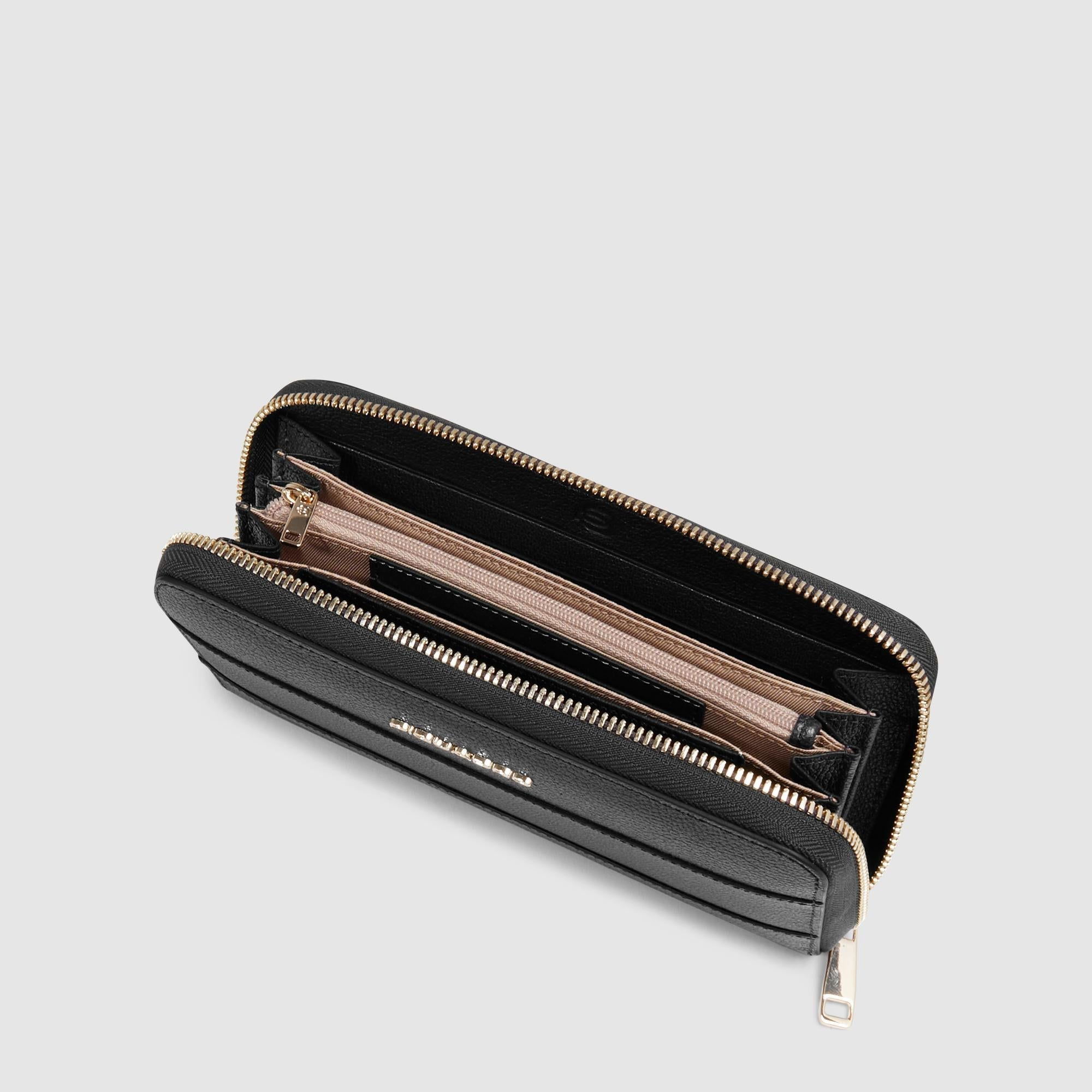 Wallets zip around Woman Piquadro PD1515W140R-VE