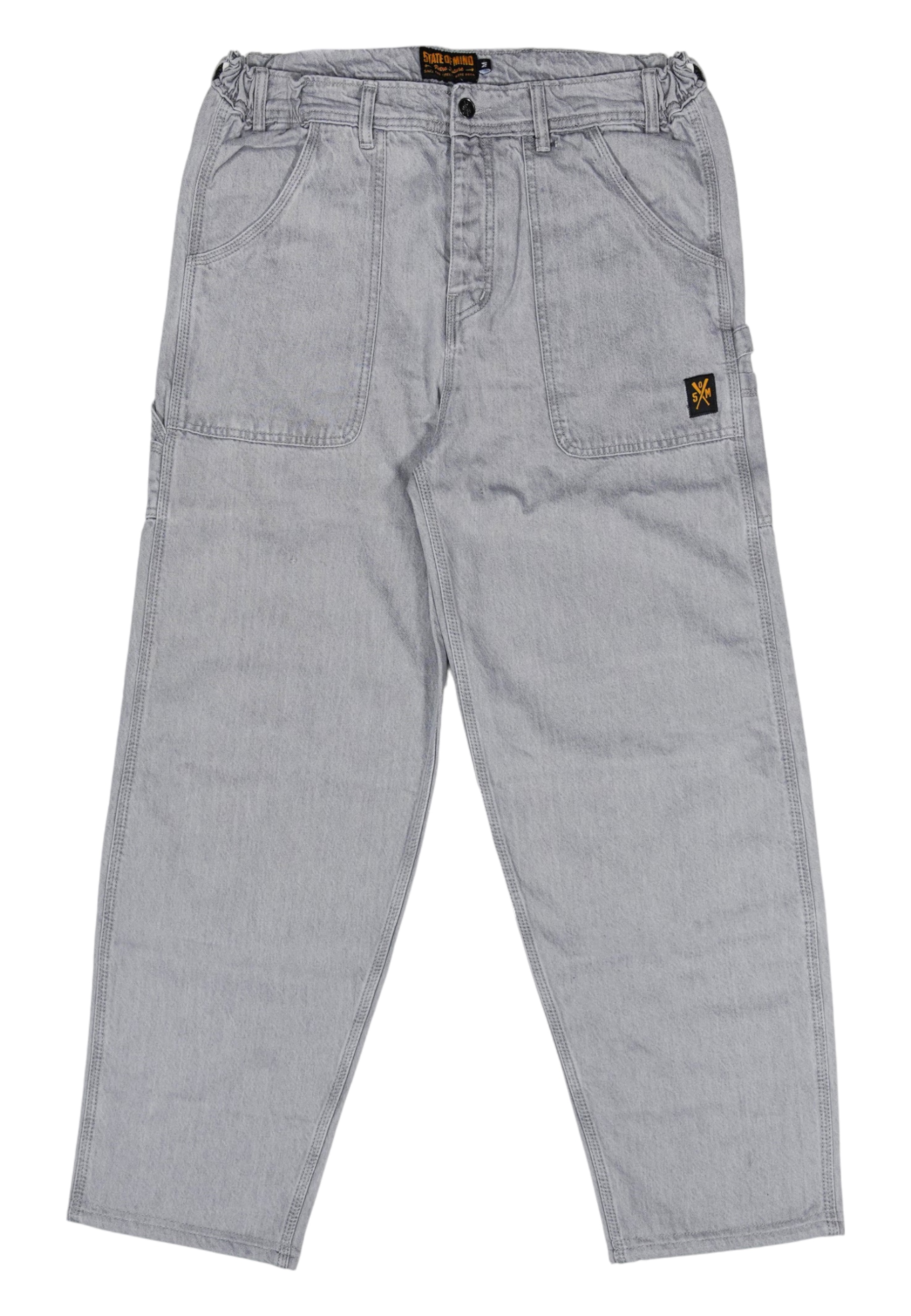 5tate Of Mind Jeans Man  Carpenter In Gray