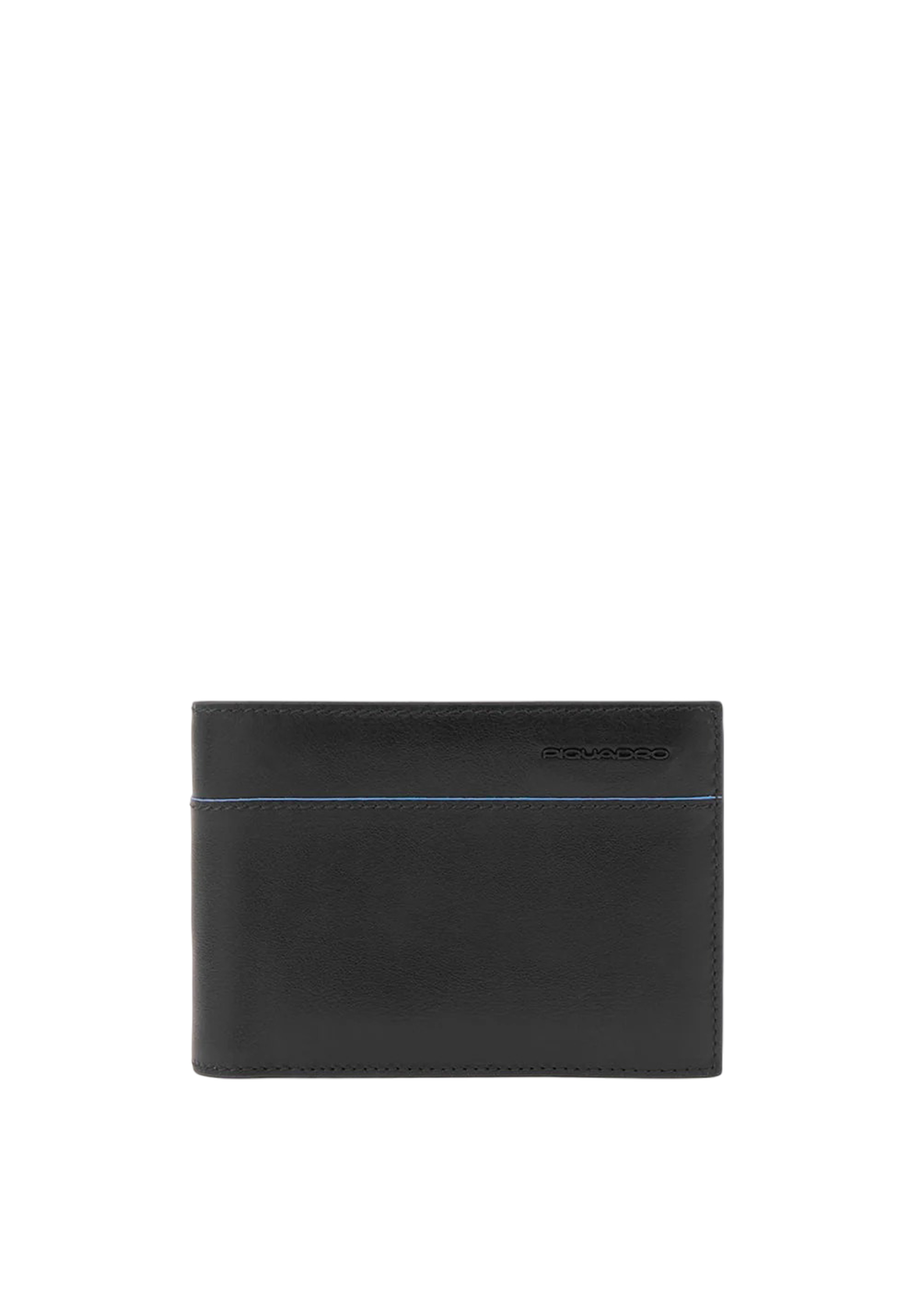 Piquadro Wallet Man  Pu1392b2vr-n Black In Black