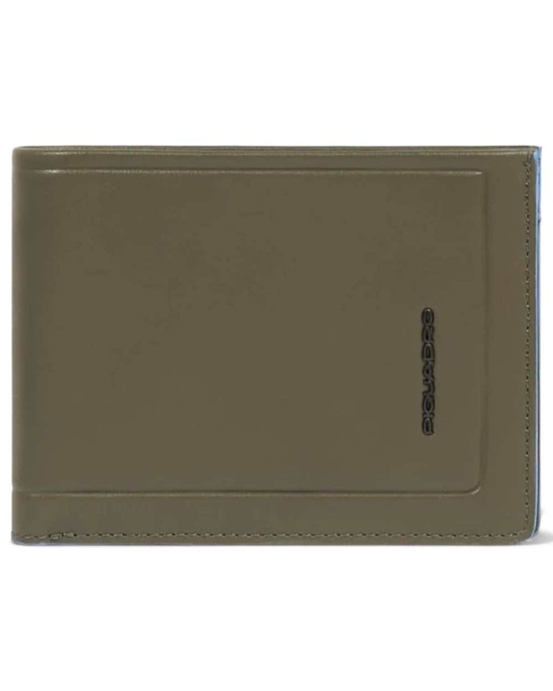 Portefeuille Piquadro Cuir Vert Homme - PU257S138R-VE