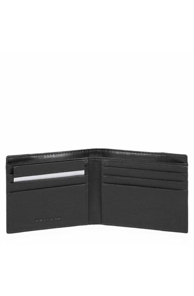 Portefeuille Piquadro P16 chevron noir - Oui. PU3891P16-CHEVN