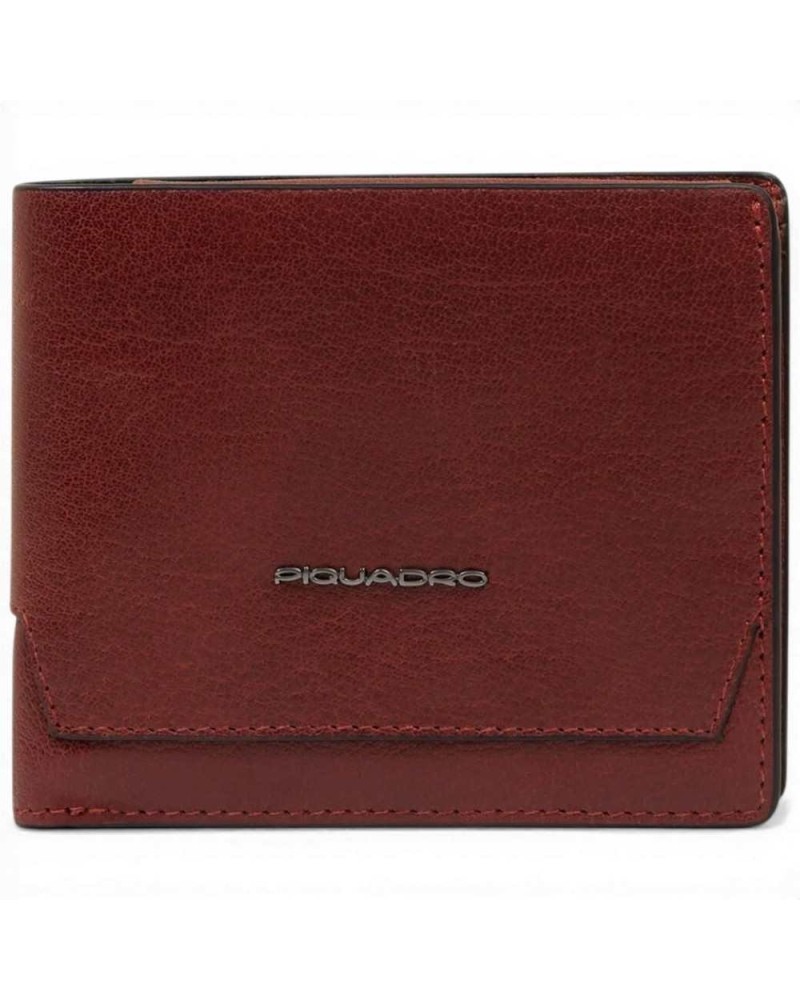 Piquadro Portefeuille S141R Cuiseur en cuir homme compact avec porte document