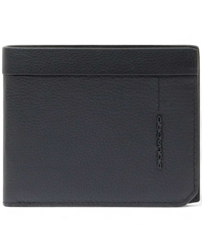 Piquadro Portefeuille Kiri Man Cuir Noir - PU4518W137R-N