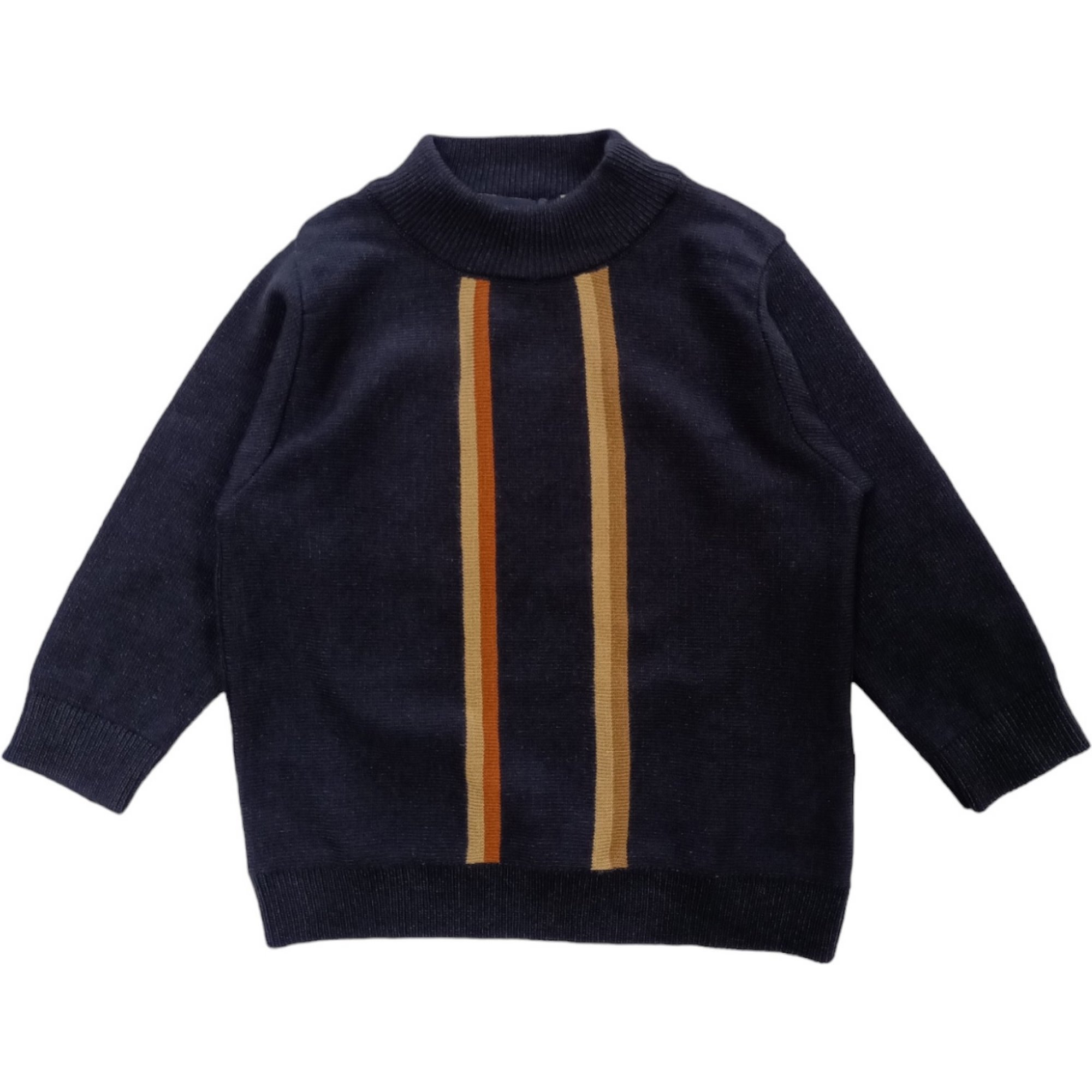 Emanuel Pris - Lupetto Blu Righe Emg7054n Sweater In Blue