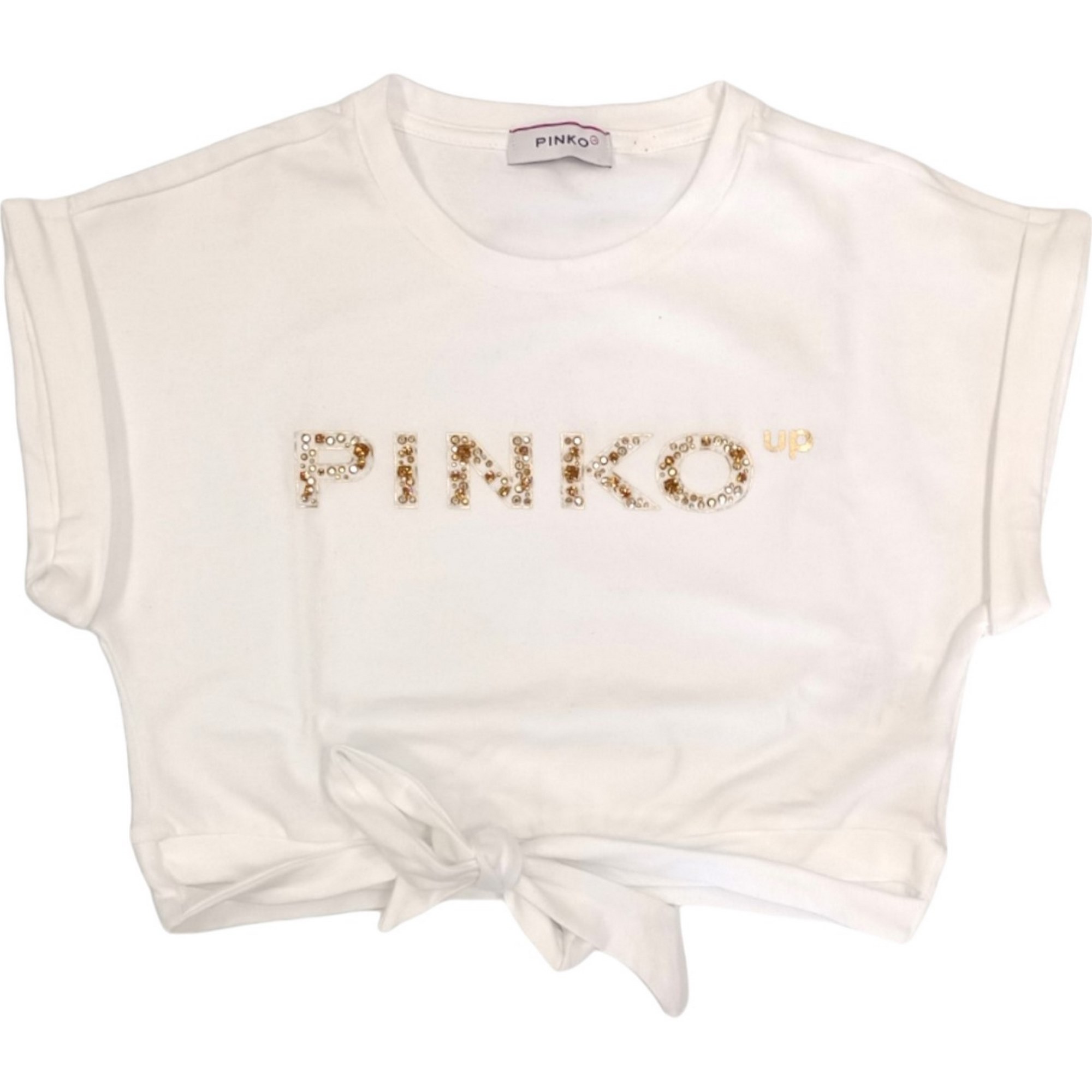 Pinko - T-shirt Bianca 002 Logo S4PIJGTH030