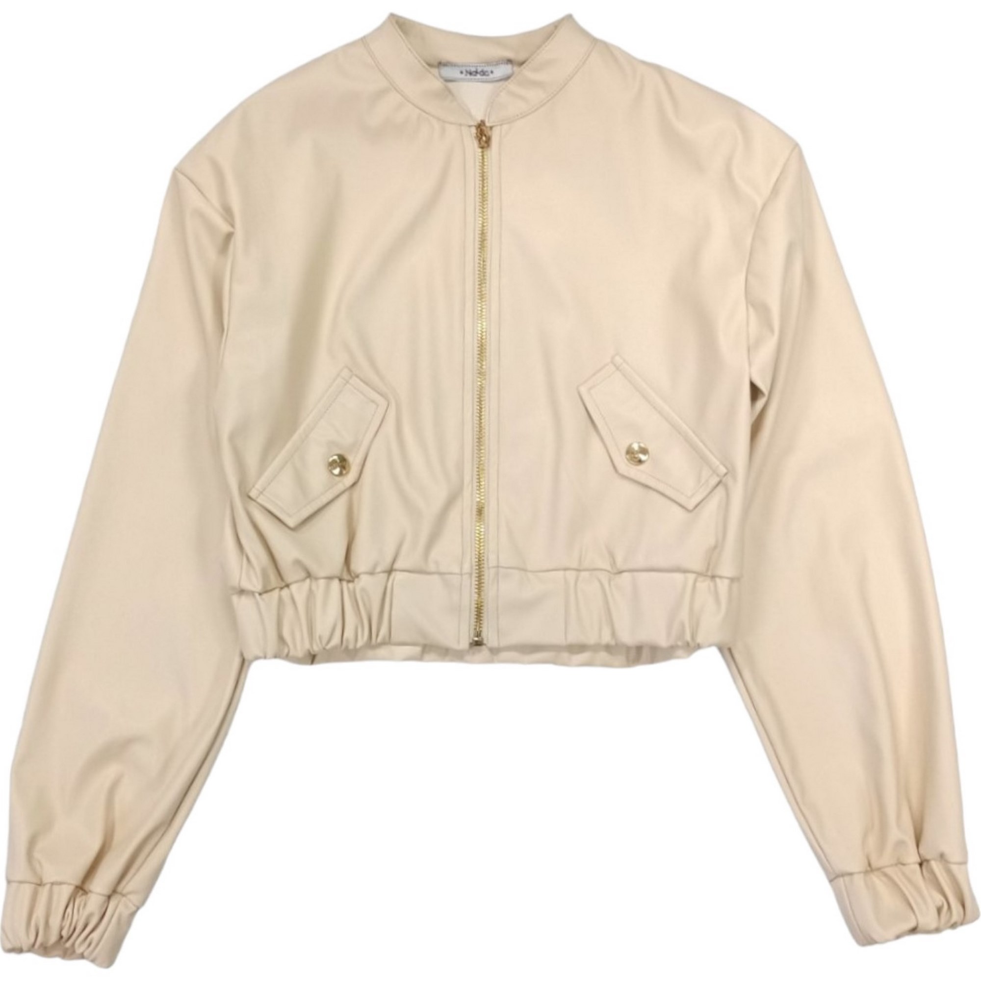 Naìda Naida - Bomber Beige Ecopelle Nagb191 In Nude