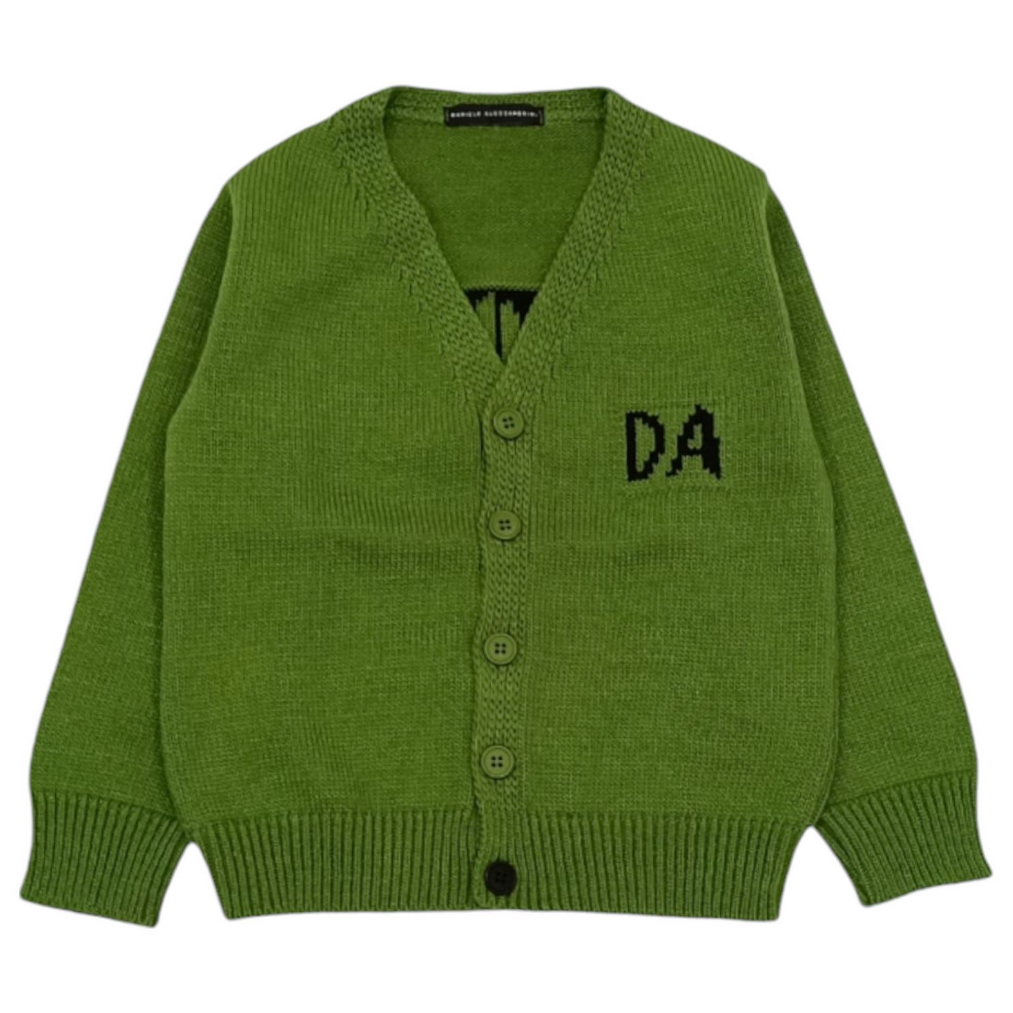 Daniele Alessandrini - Cardigan C logo Nero W00060