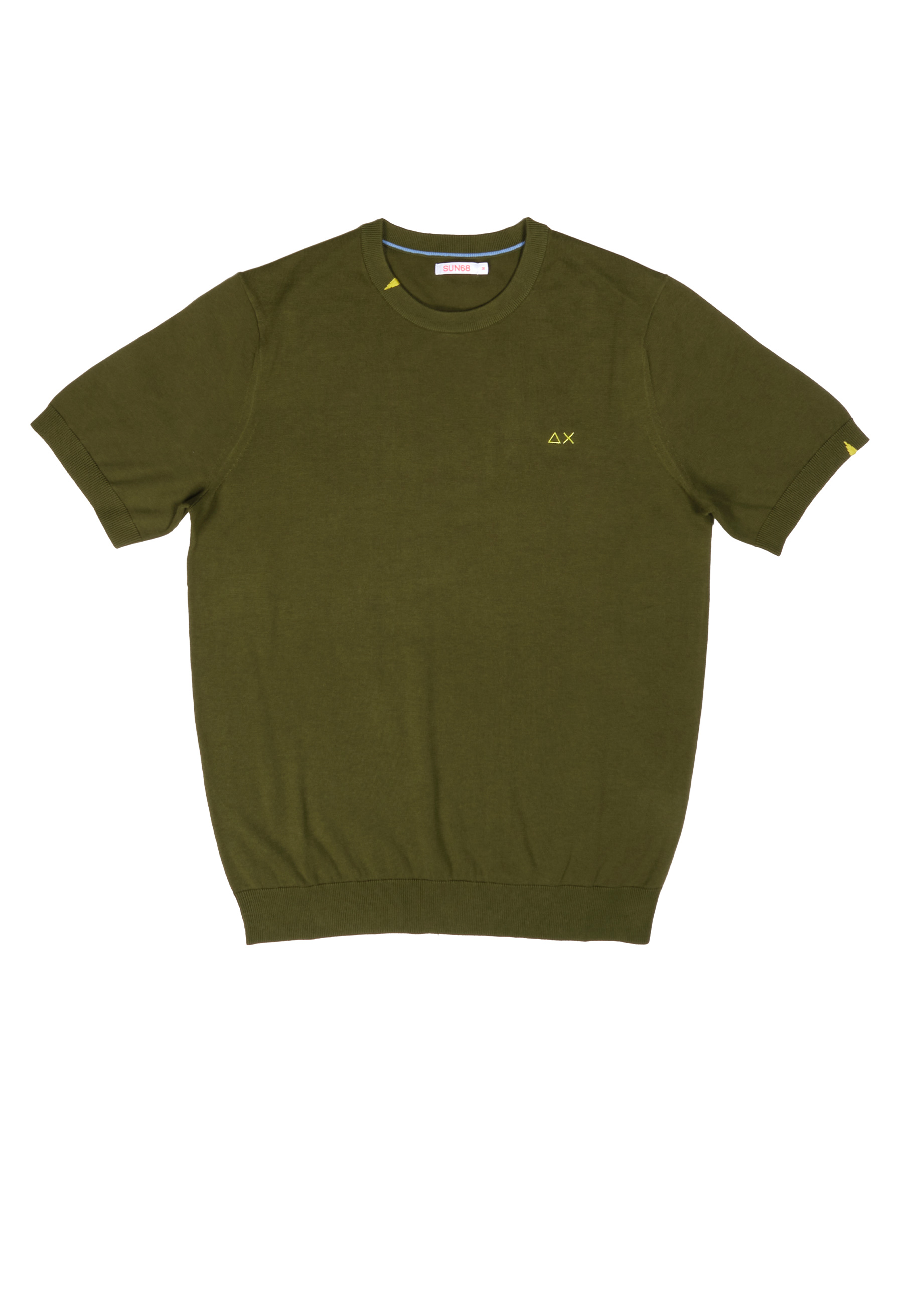 Men's sweater Sun68 K35106 37 VERDE SC