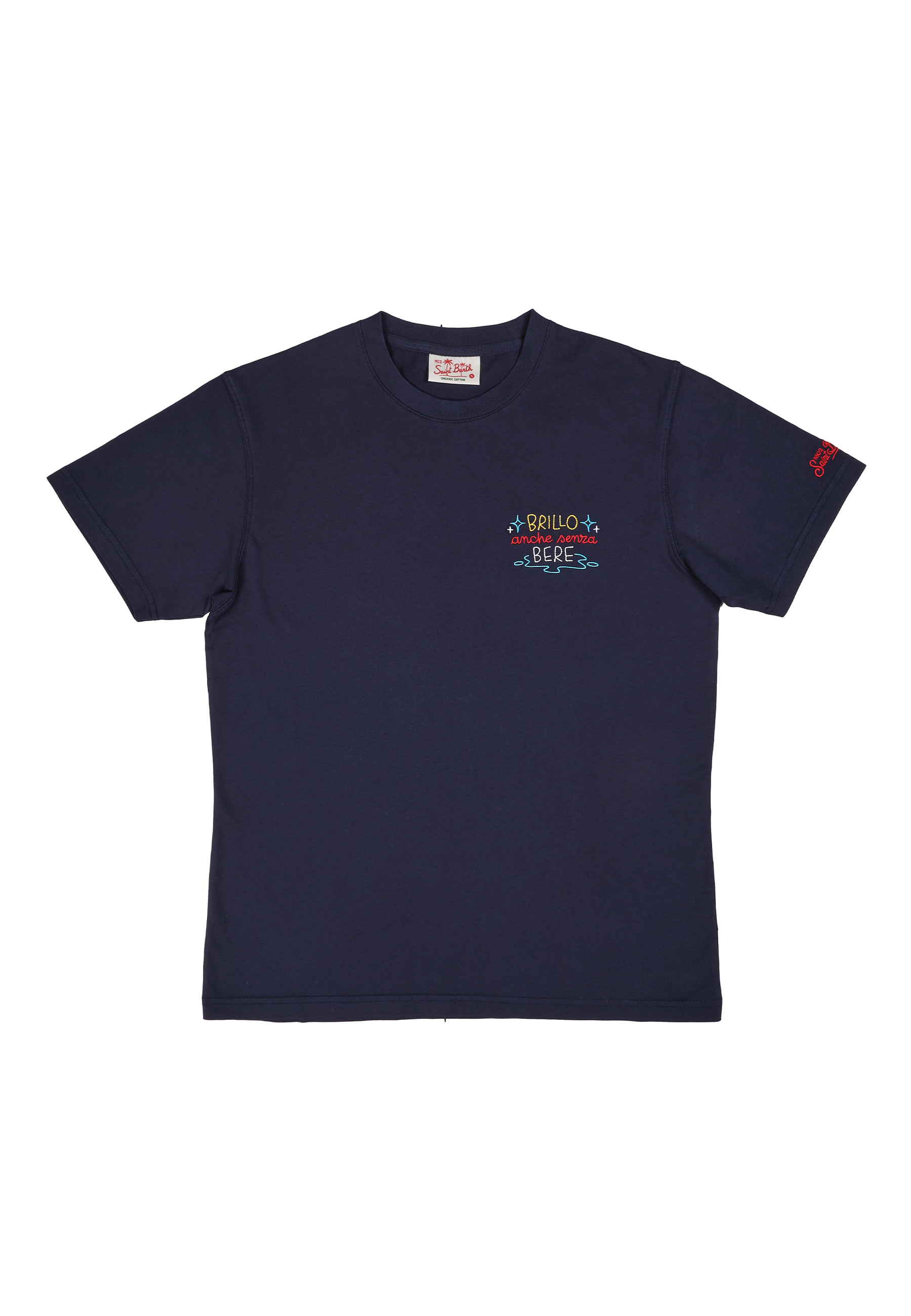 Mc2 Saint Barth Portofino Classic Fit T-shirt In Blue