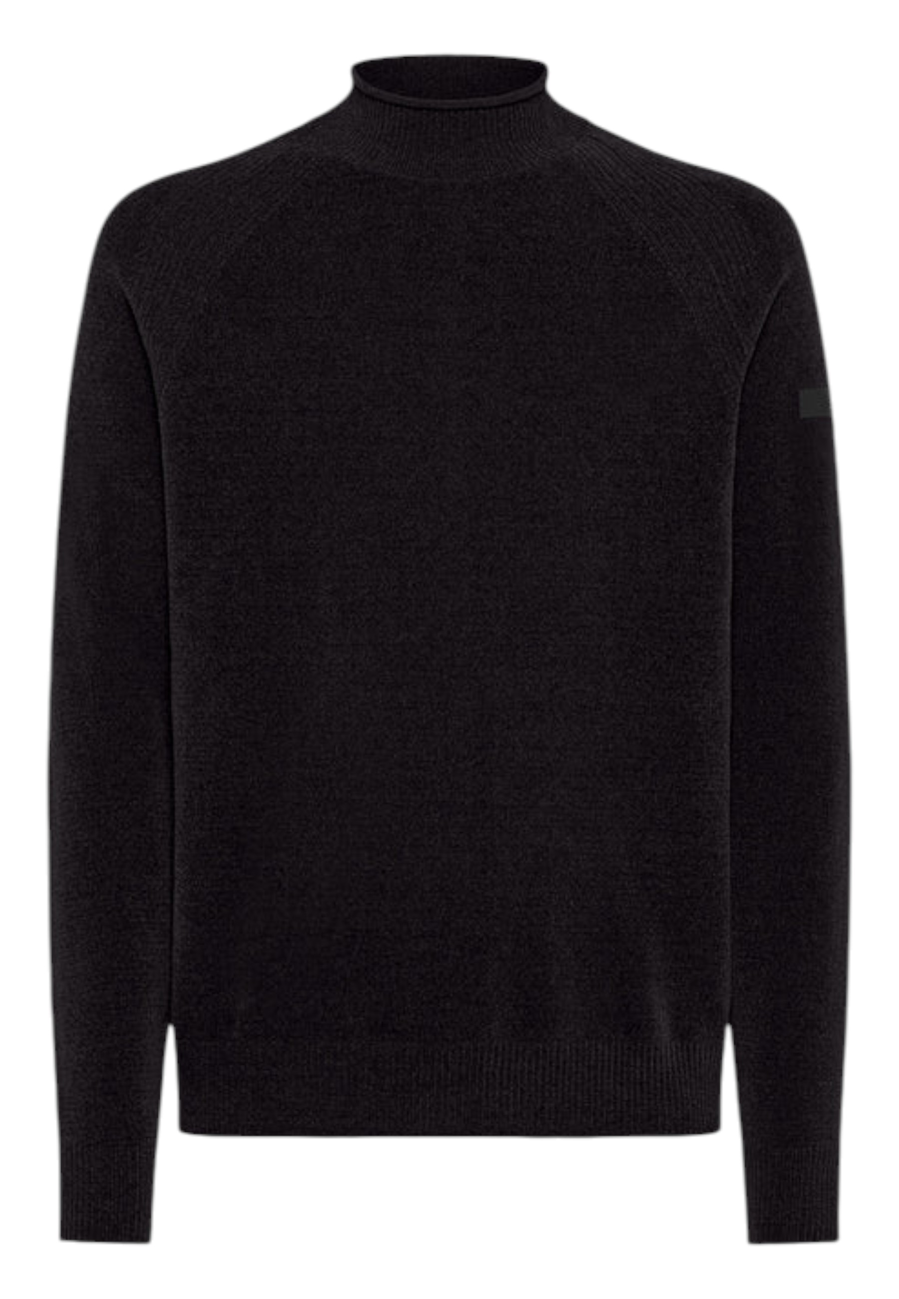 Rrd Men's Sweater W25135 10 Black In Black