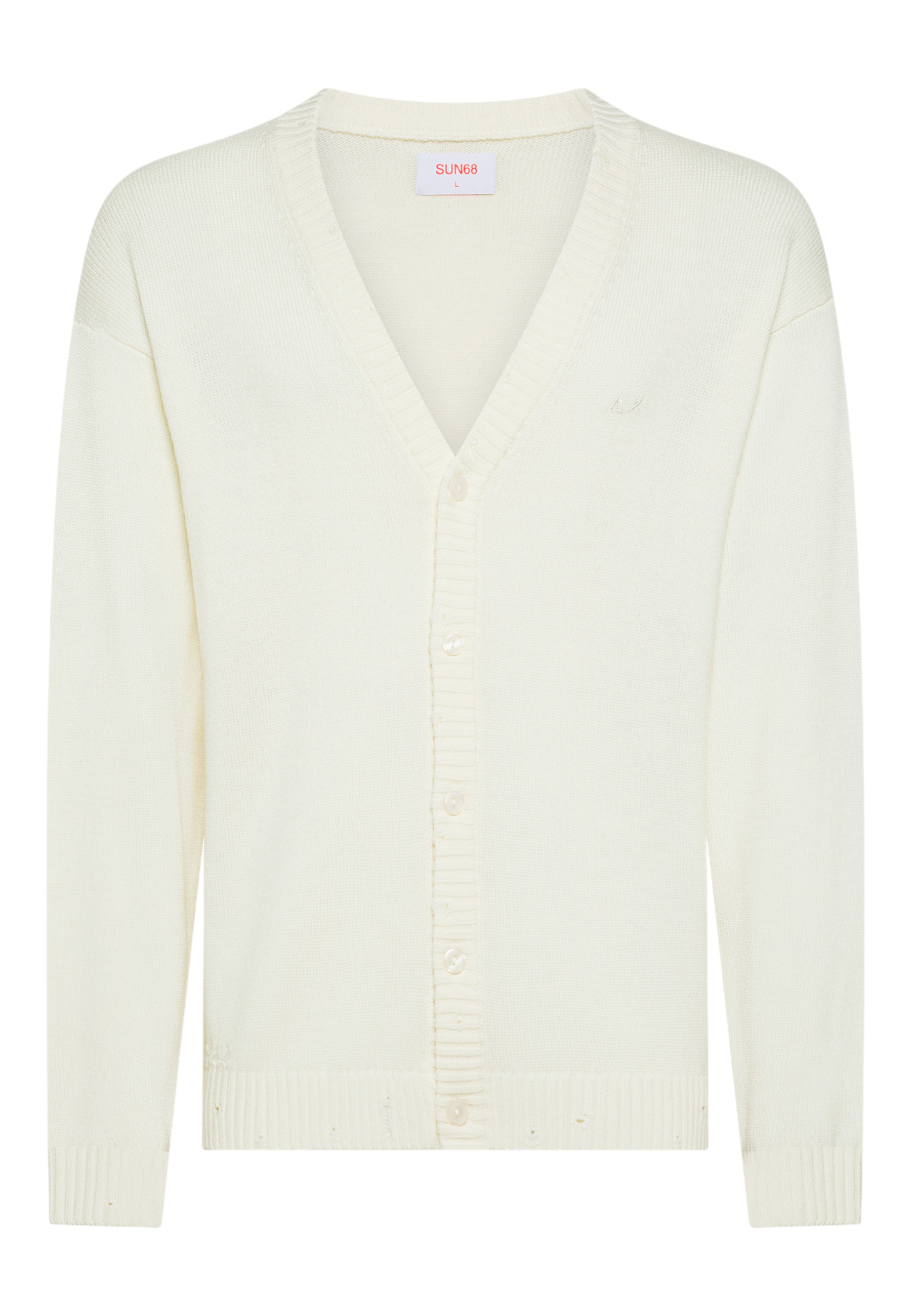 Sun 68 Men's Sweater Sun68 K45124/31 Pan In White