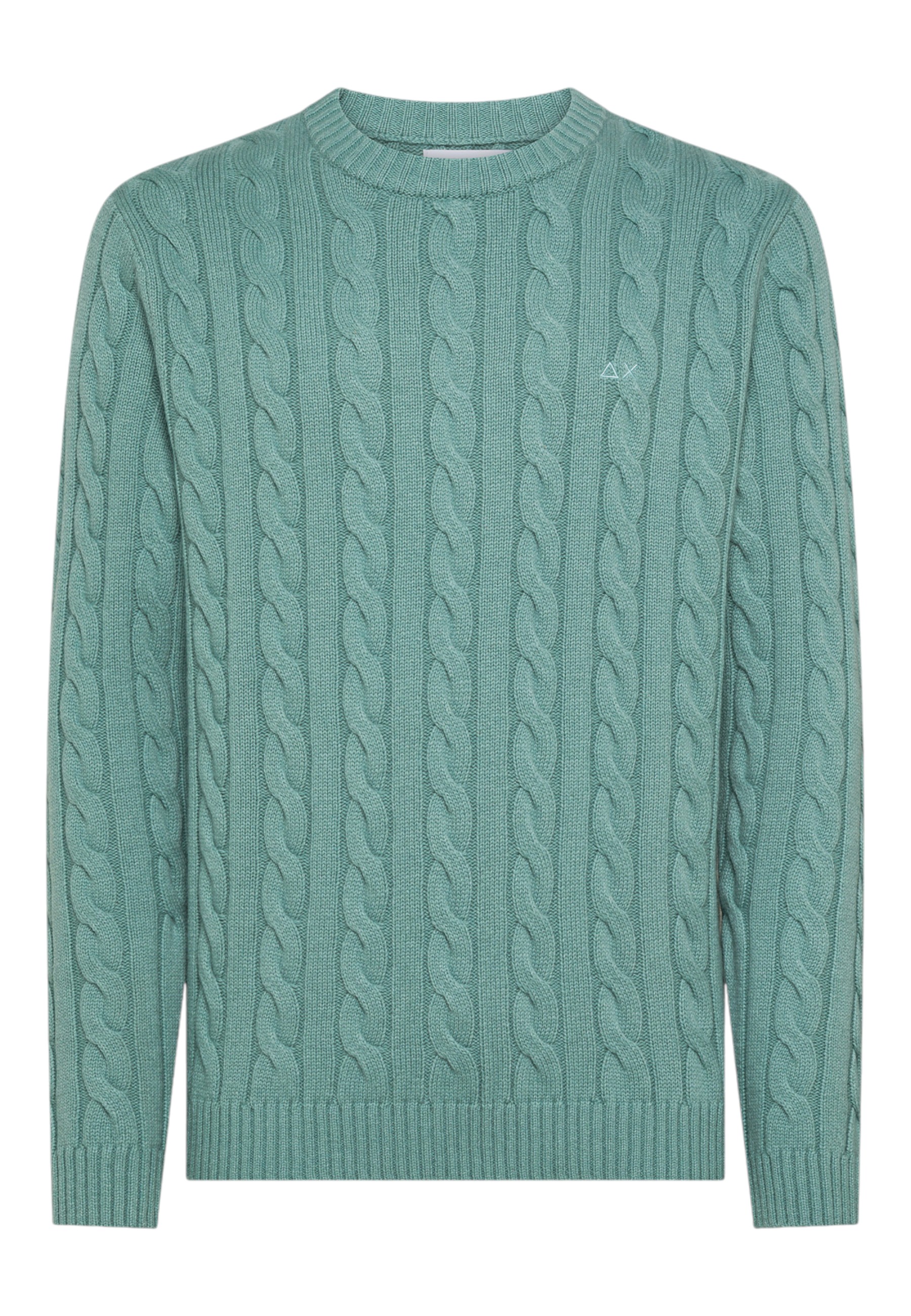 Sun 68 Men's Sweater Sun68 K45138/69 Ashes In Green