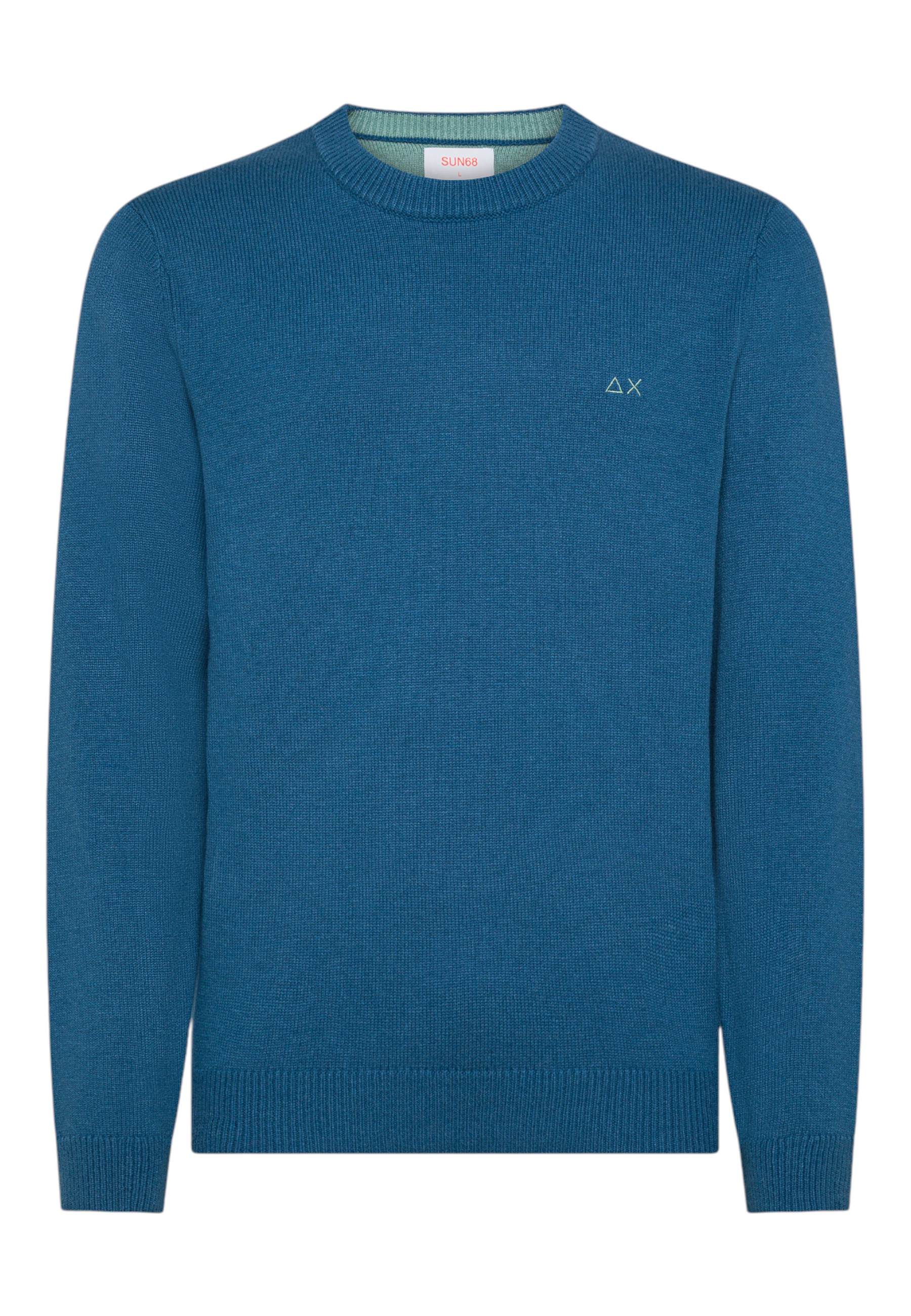 Sun 68 Men's Sweater Sun68 K45110/80 Avio Sc In Blue