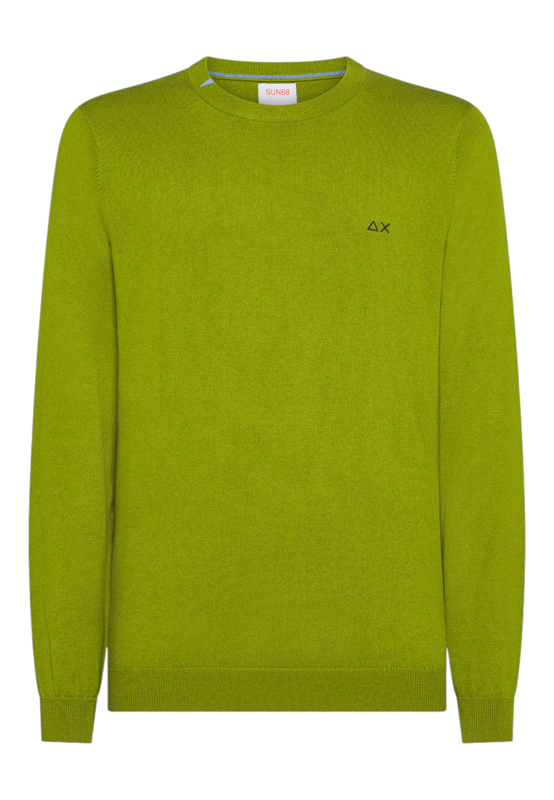 Sun 68 Men's Sweater Sun68 K45101/95 Musk In Green