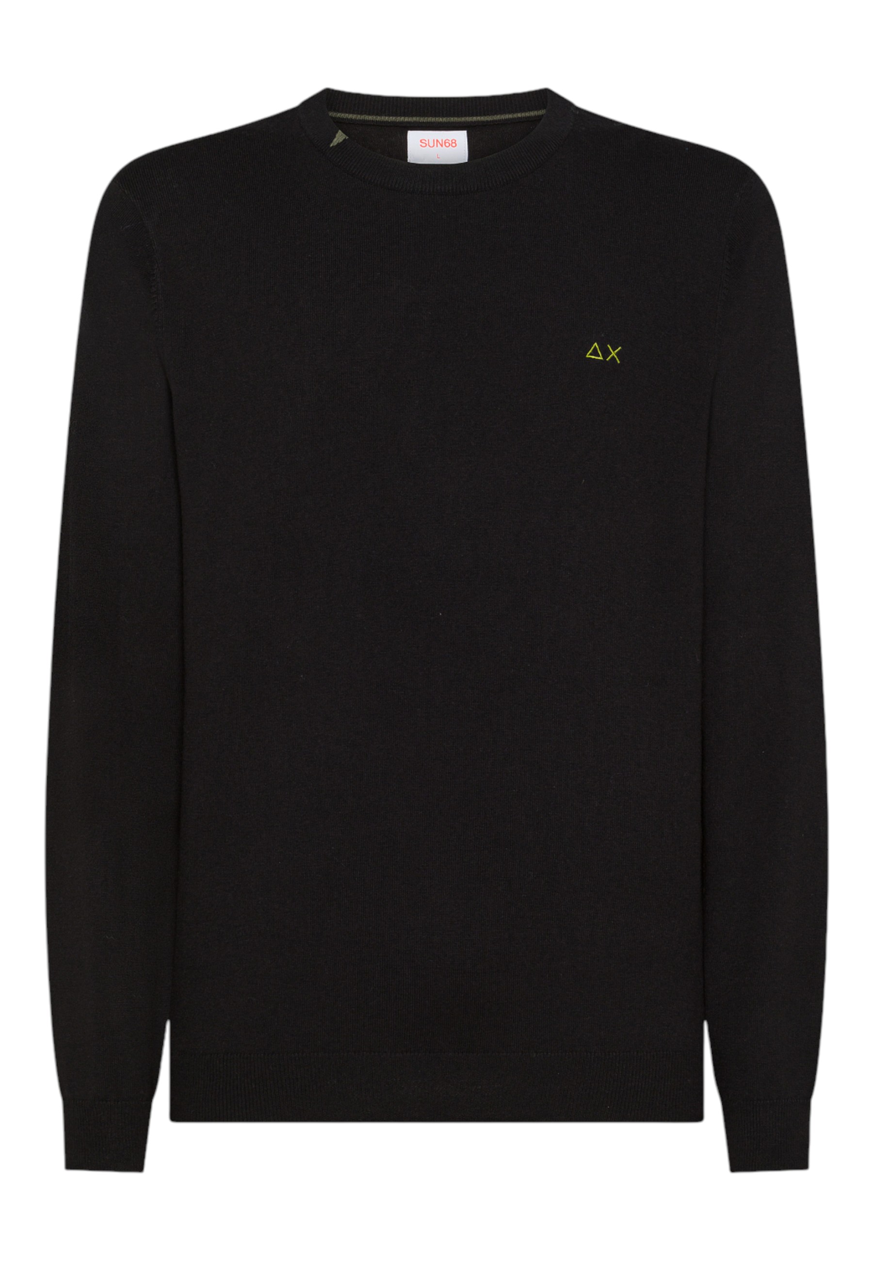 Sun 68 Men's Sweater Sun68 K45101/11 Black In Black