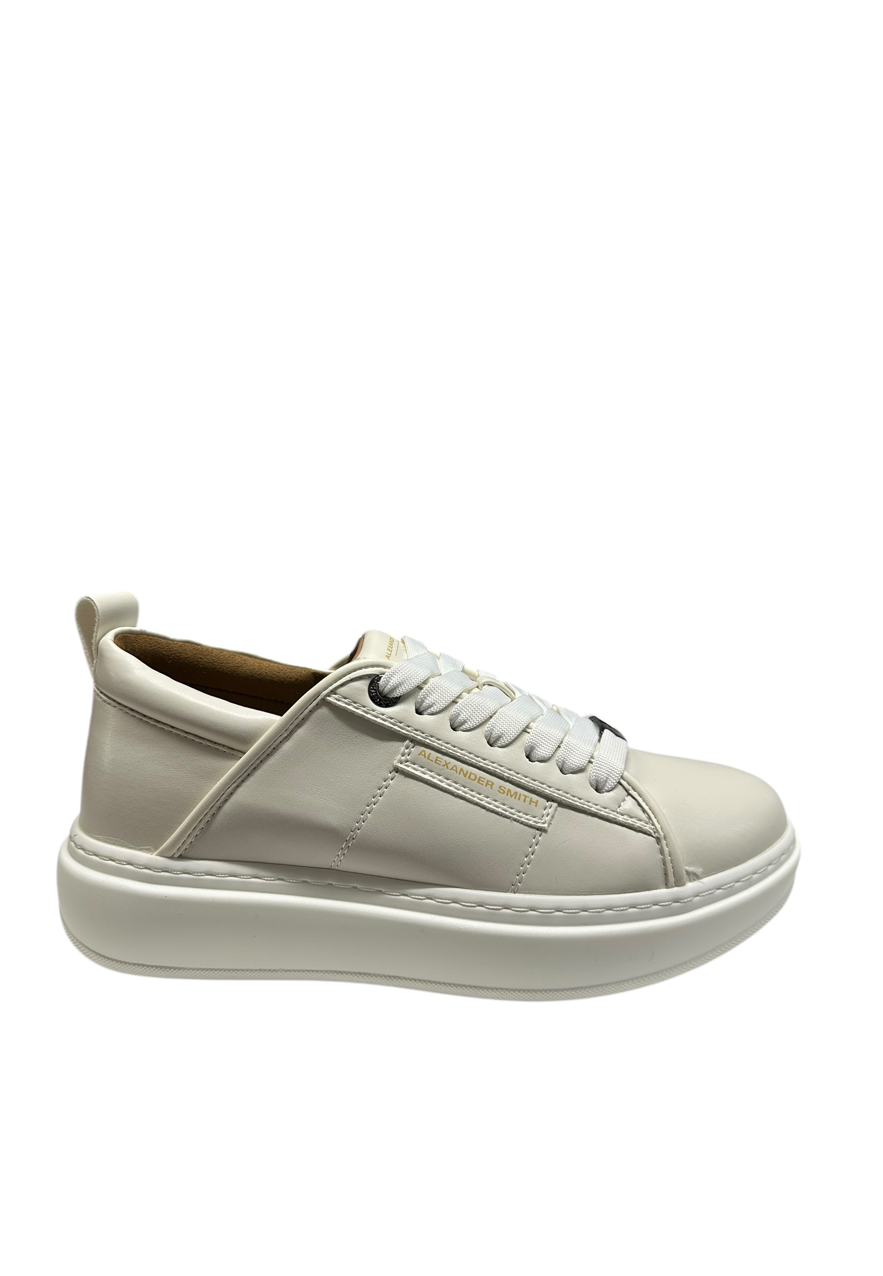 Alexander Smith Man  Sneakers In White