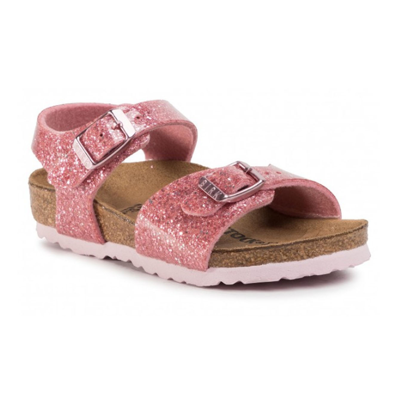 Birkenstock - Rio Plain Cosmic Sparkle Old Rose 1015656