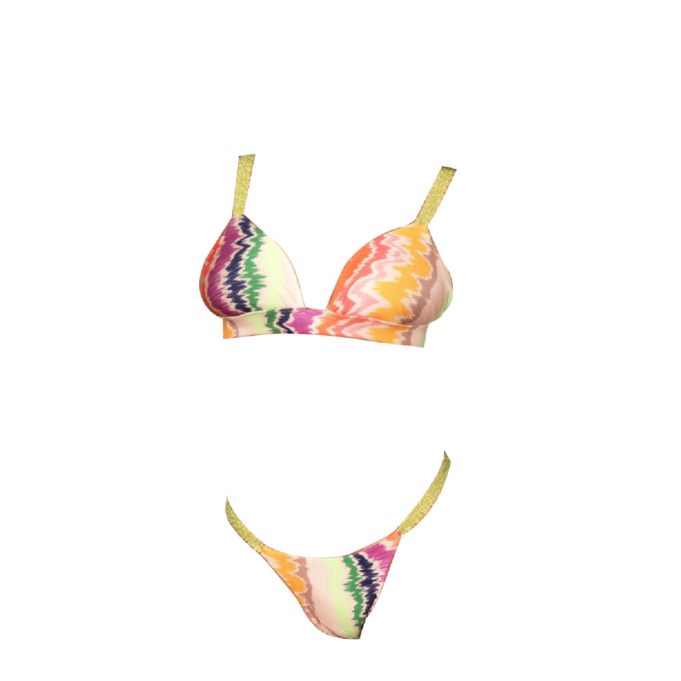 Me Fui - Bikini Triangle fuxia M22-0310X2