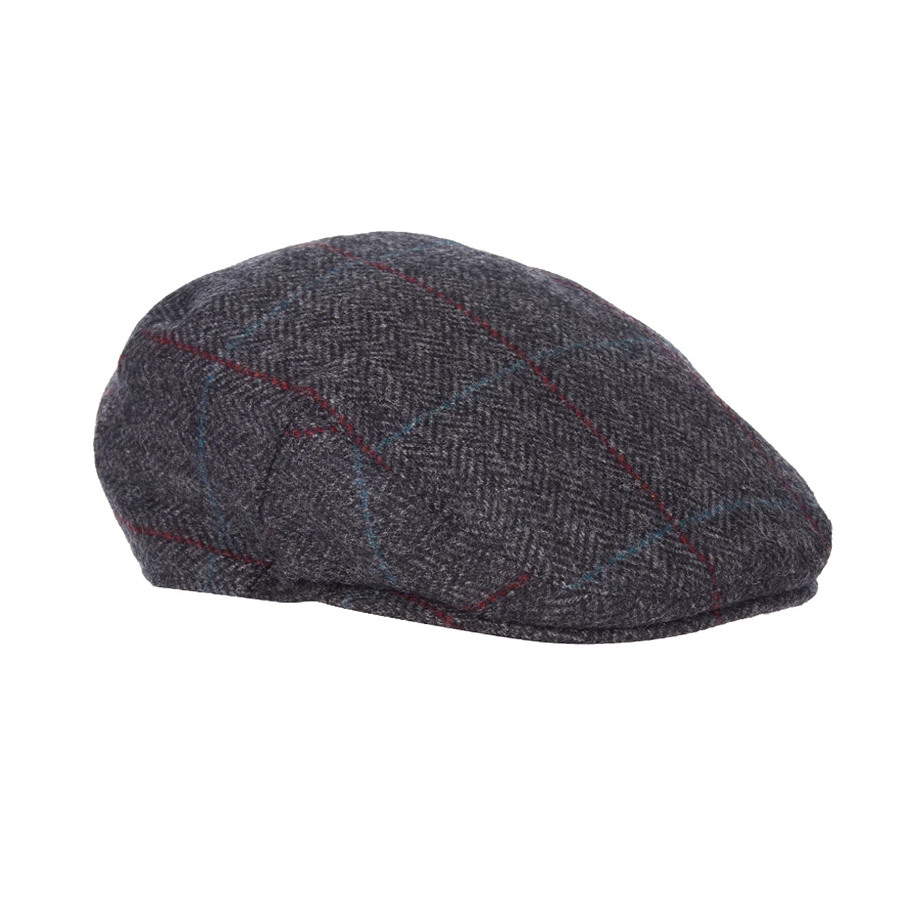 Barbour Crieff Flat Cap In Blue
