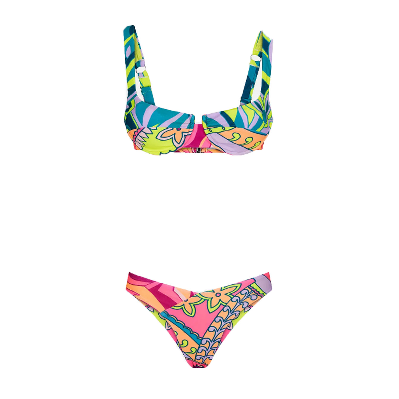 Me Fui - Bikini C ferretto Fantasia Multicolor MF23-0122X1