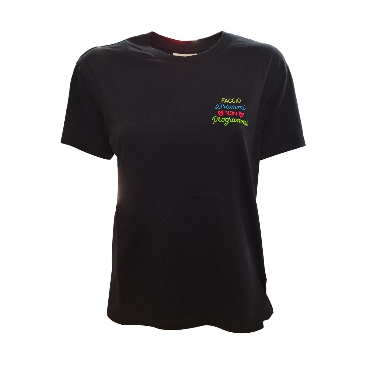 Saint Barth - T-shirt Drammi Programs Black 04963f In Black